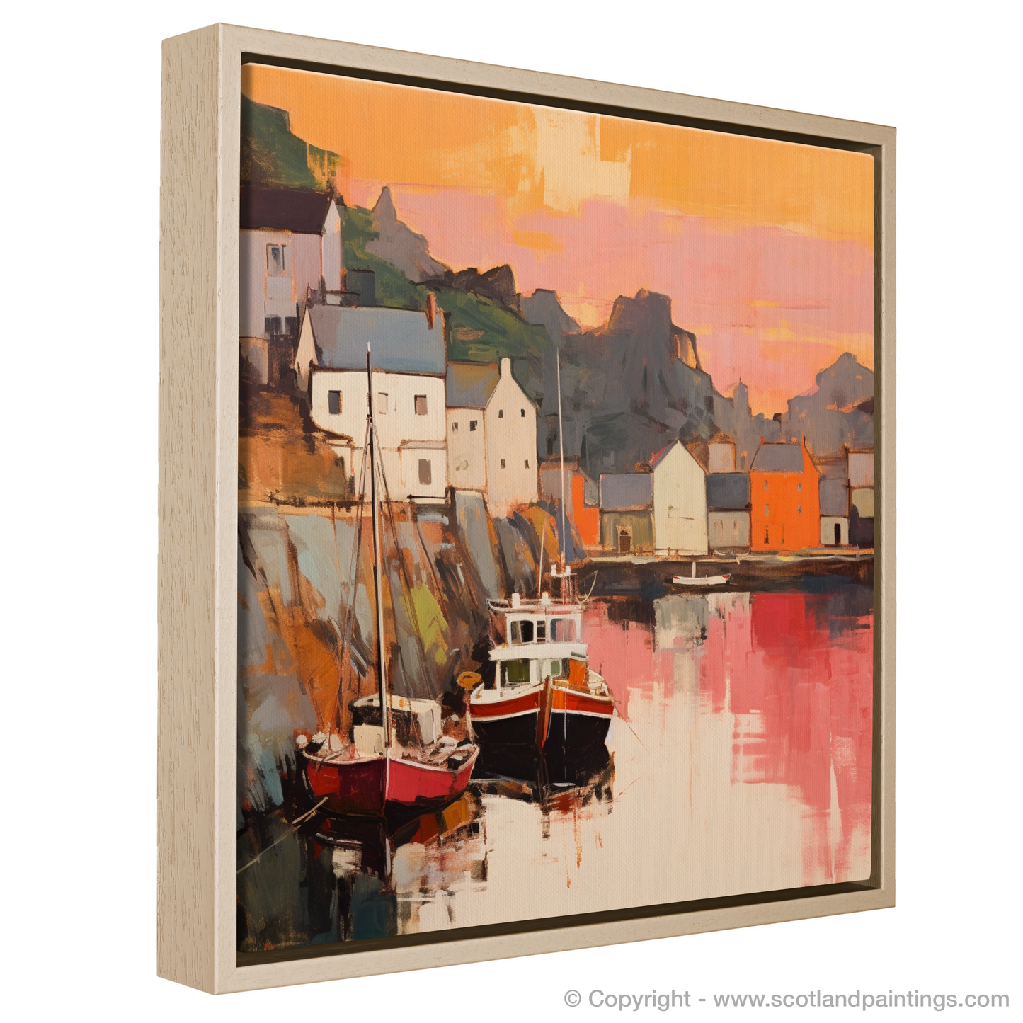 Sunset Serenade at Oban Harbour