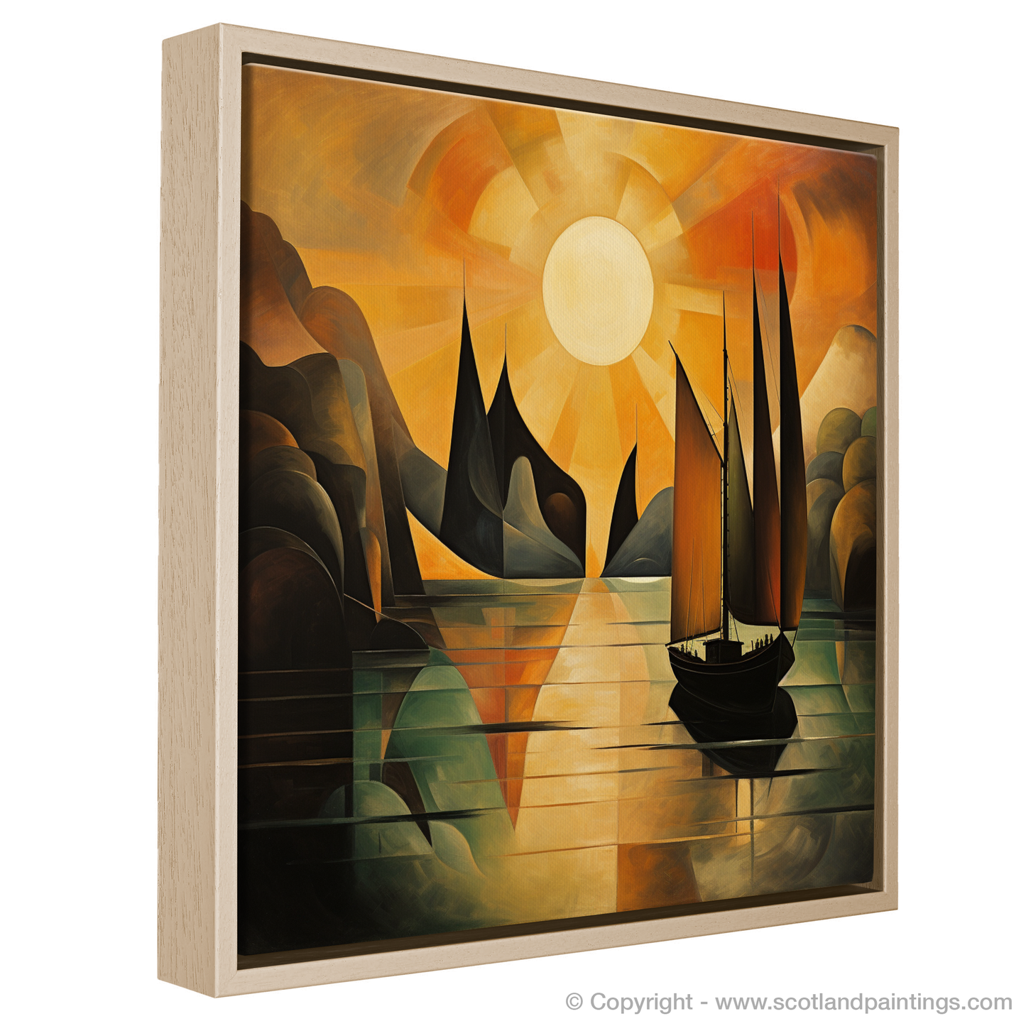 Golden Hour at Cullen Harbour: An Abstract Escape