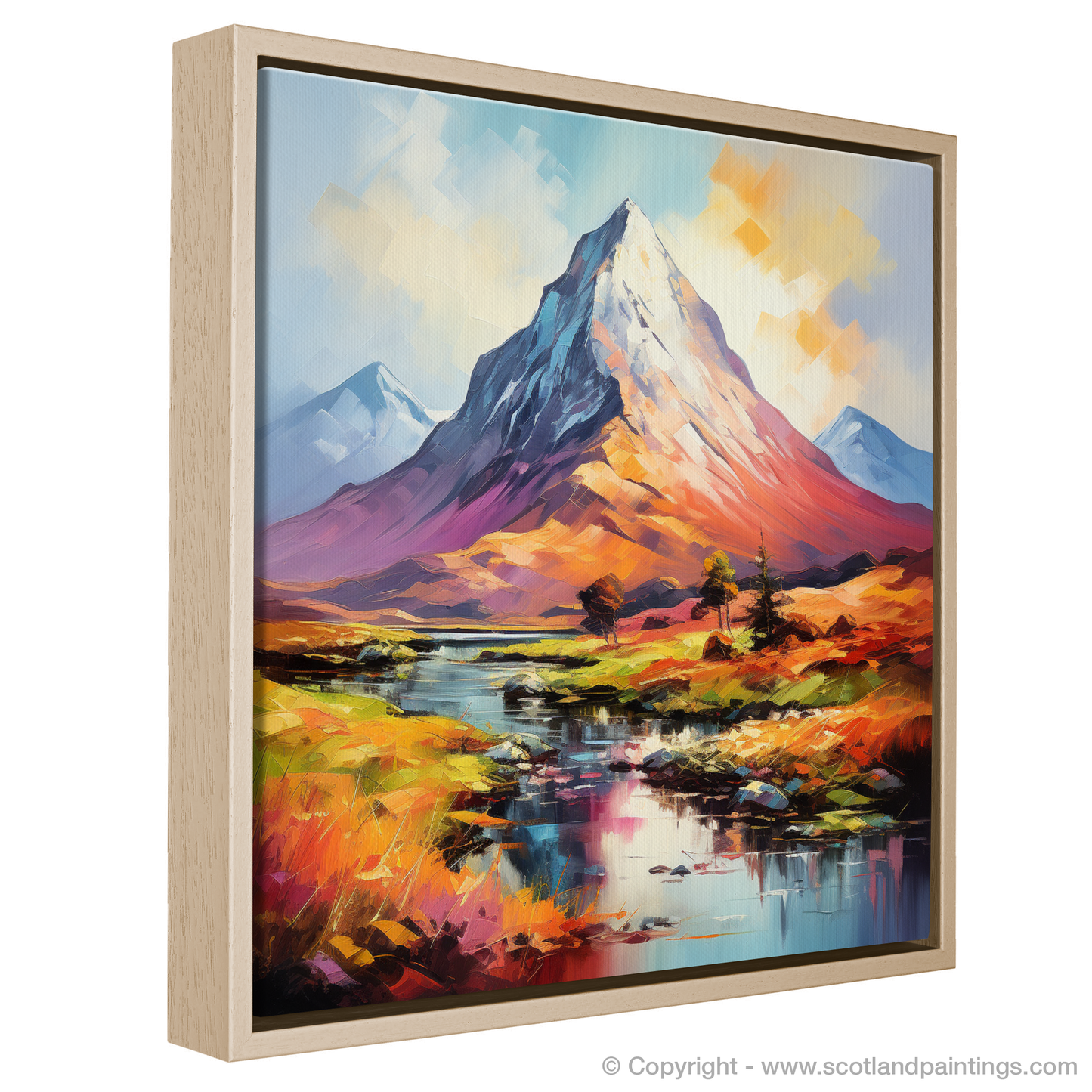 Fiery Dawn at Buachaille Etive Mòr