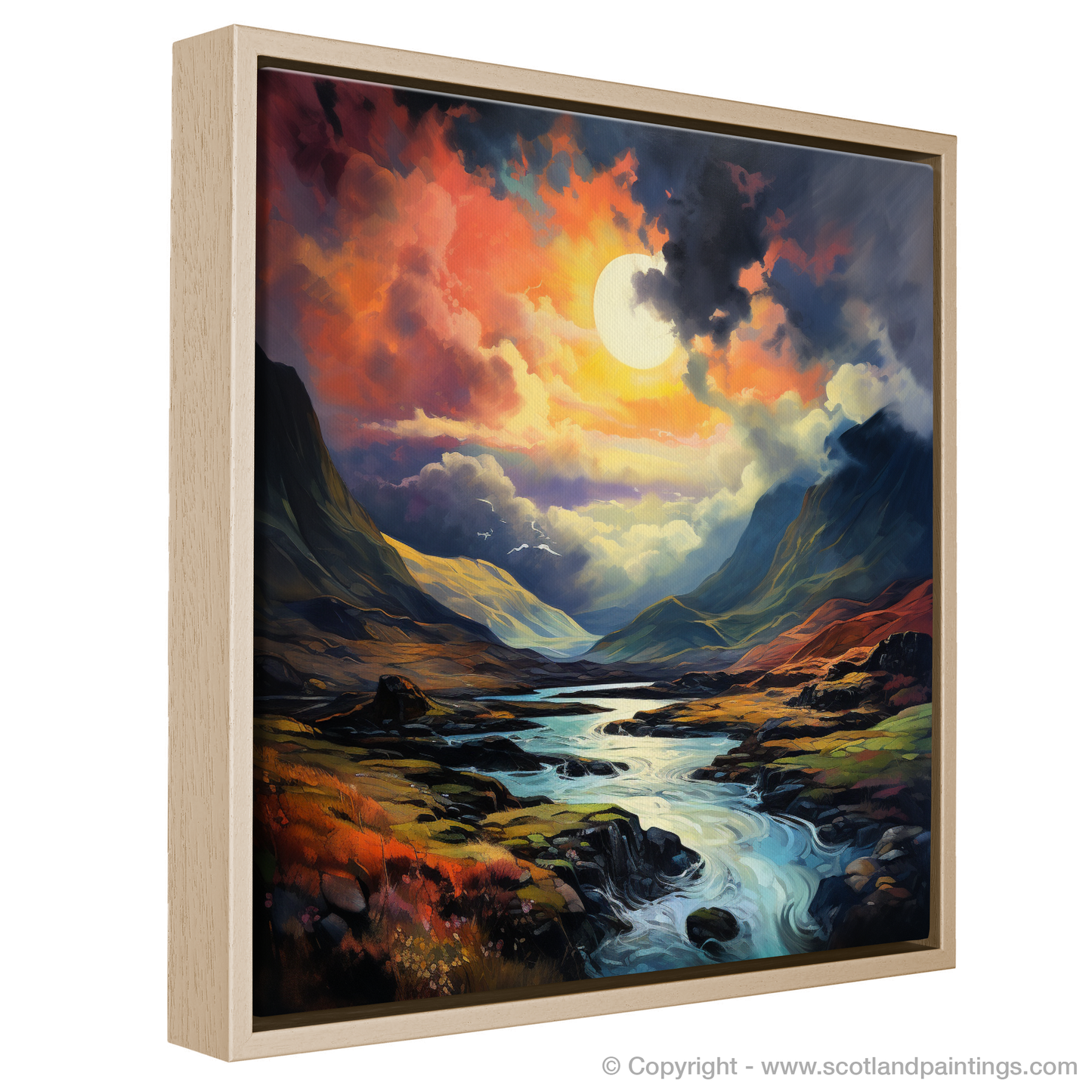 Surreal Skies of Glencoe