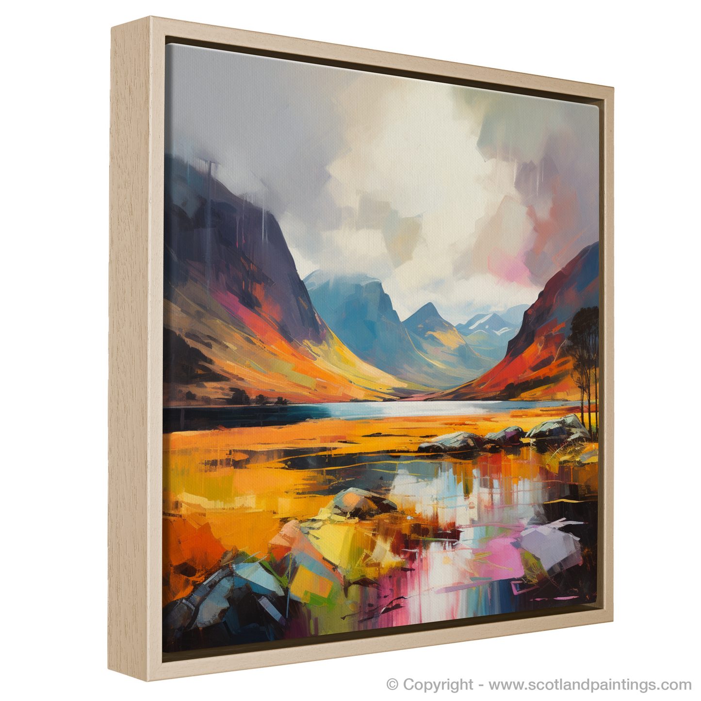 Rainbow Majesty over Glencoe Peaks