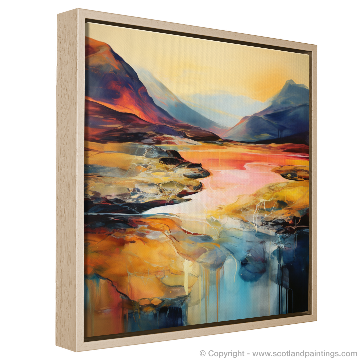 Serpentine River's Golden Hour Symphony in Glencoe