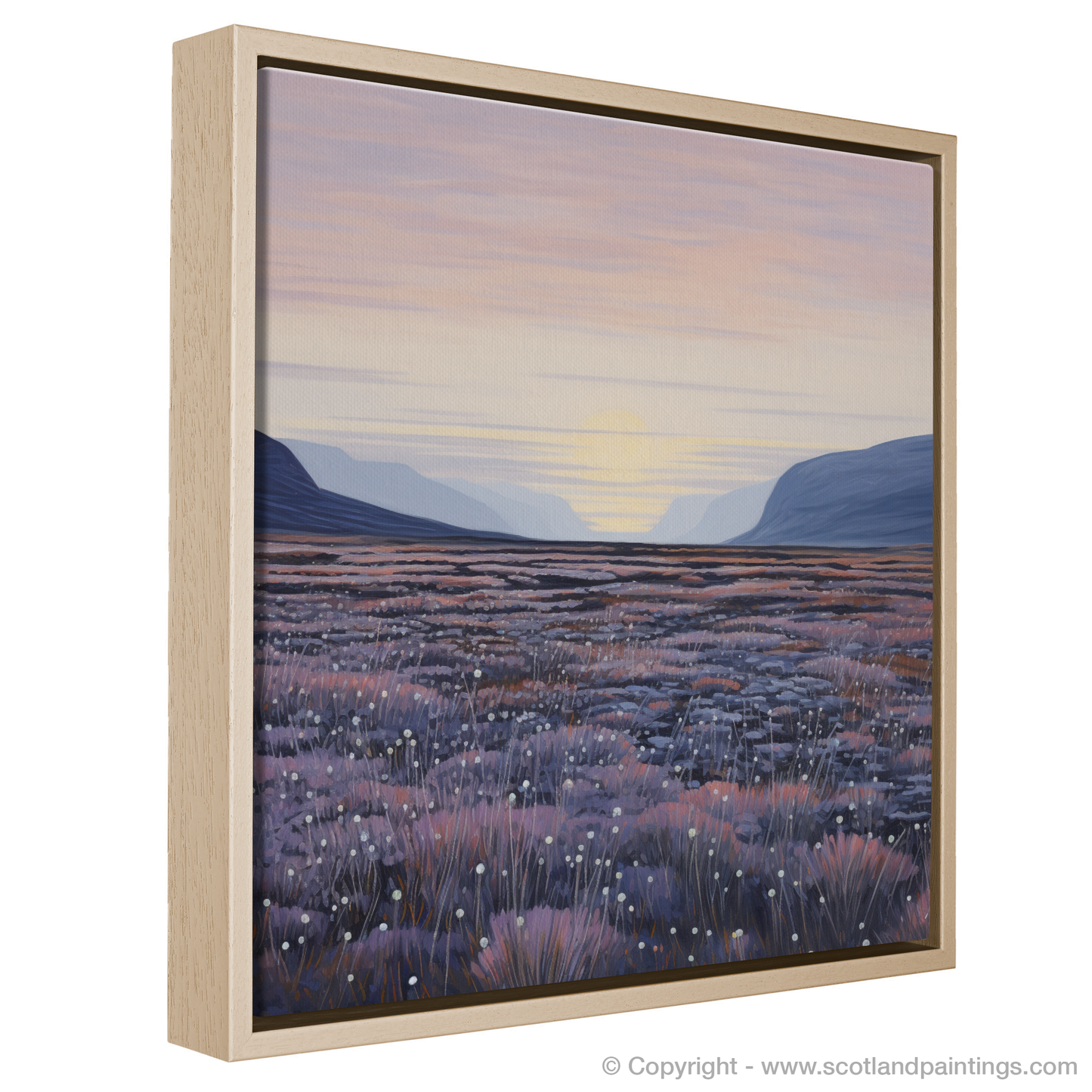 Dusk's Embrace: Crowberry Patches of Glencoe