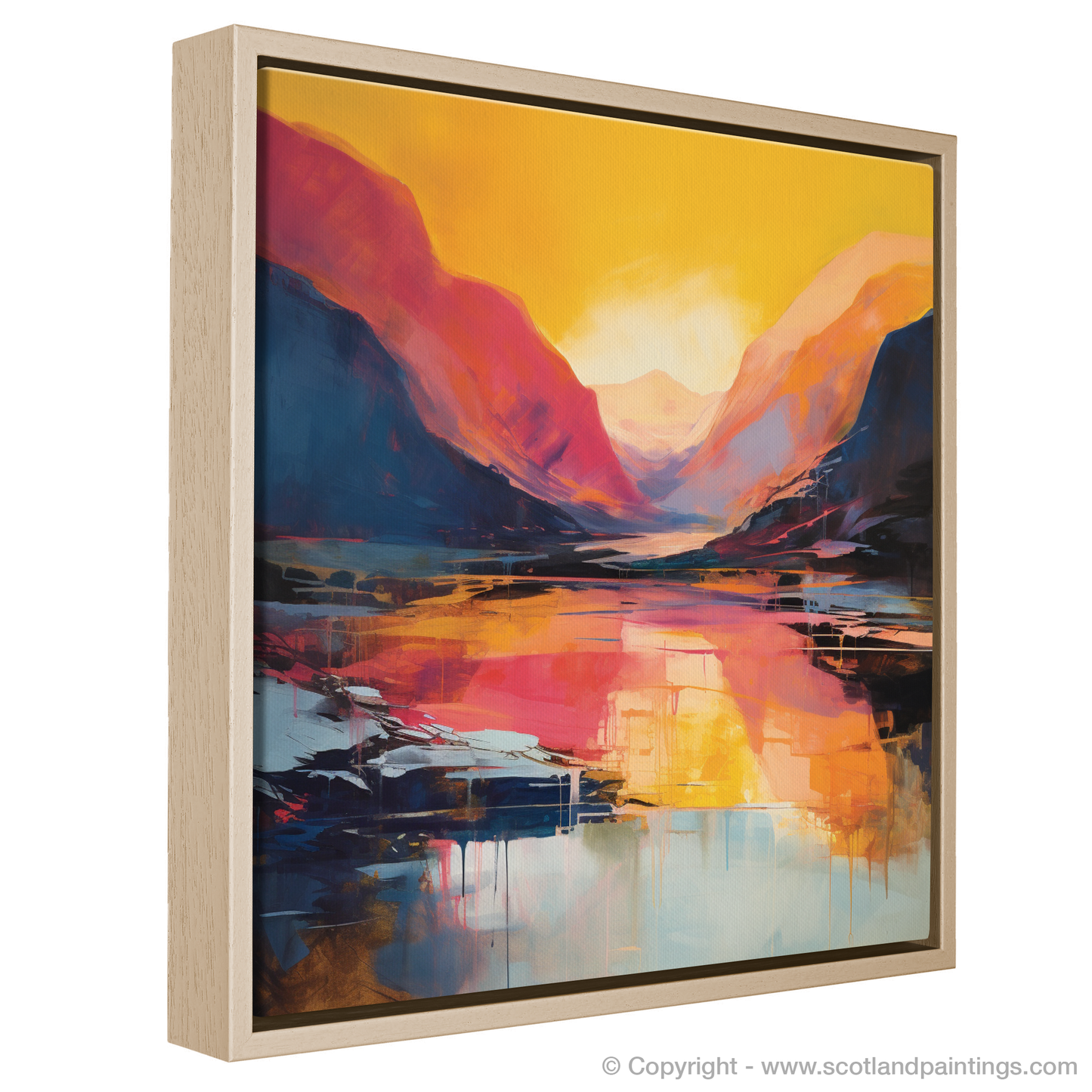 Sunset Serenade: Reflections of Glencoe