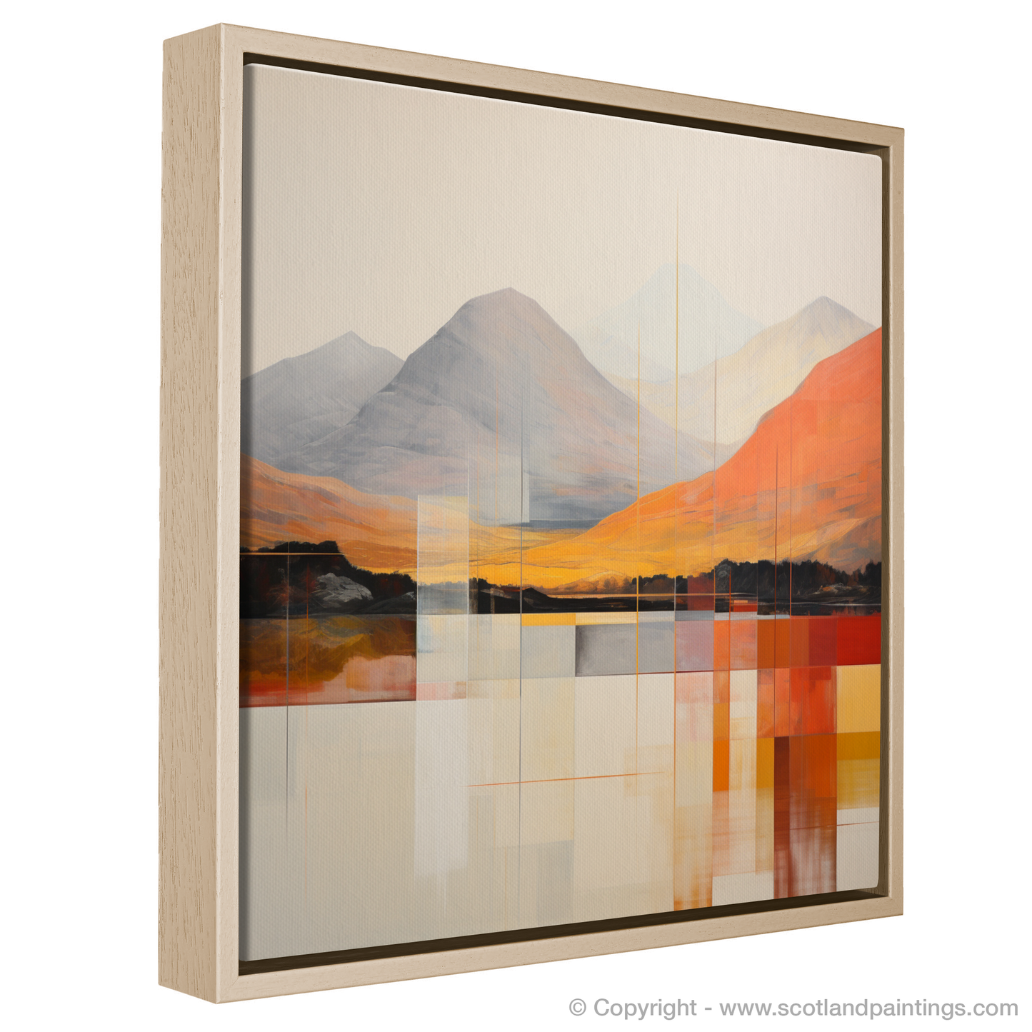 Autumn's Embrace: A Minimalist Ode to Glencoe