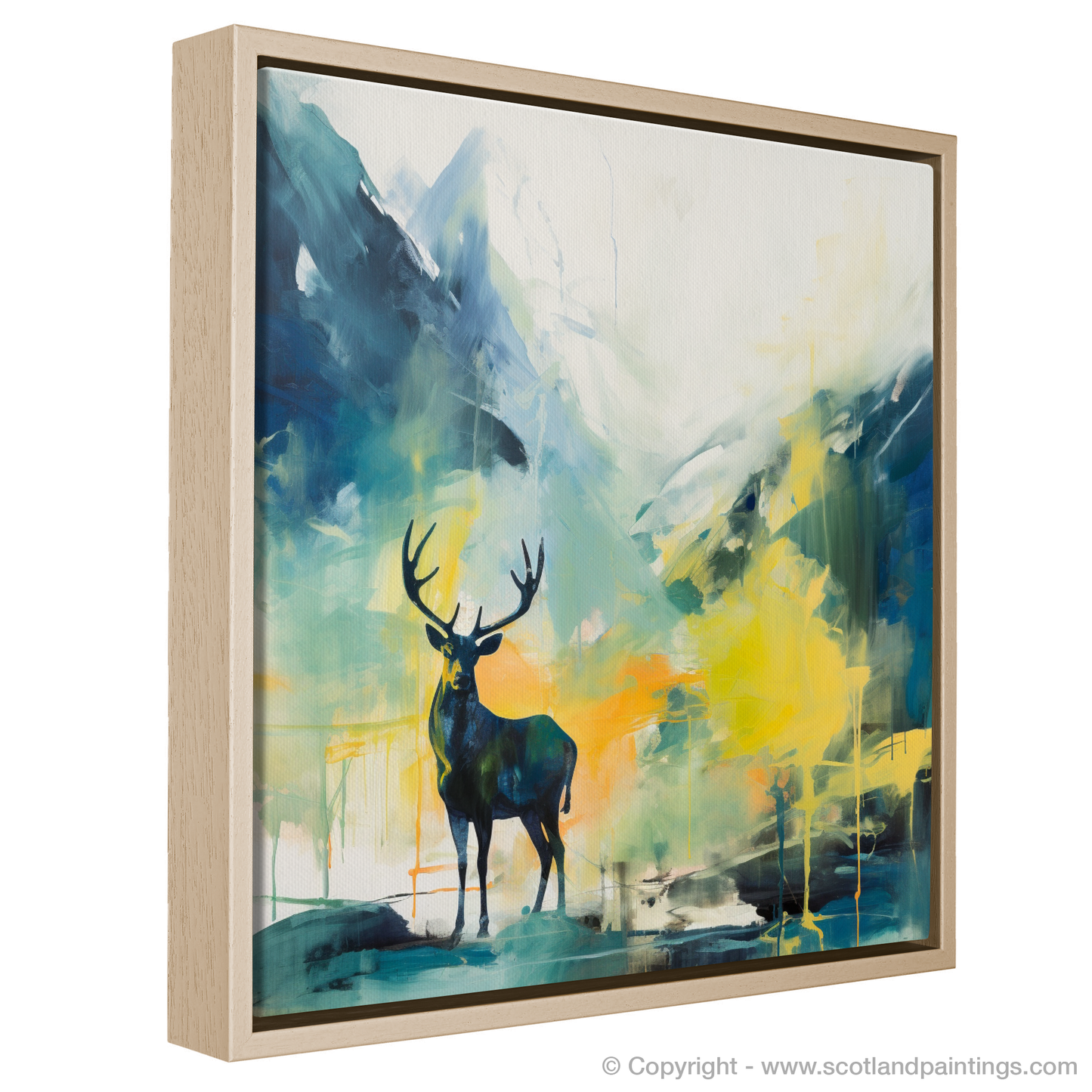 Majestic Stag Silhouette of Glencoe