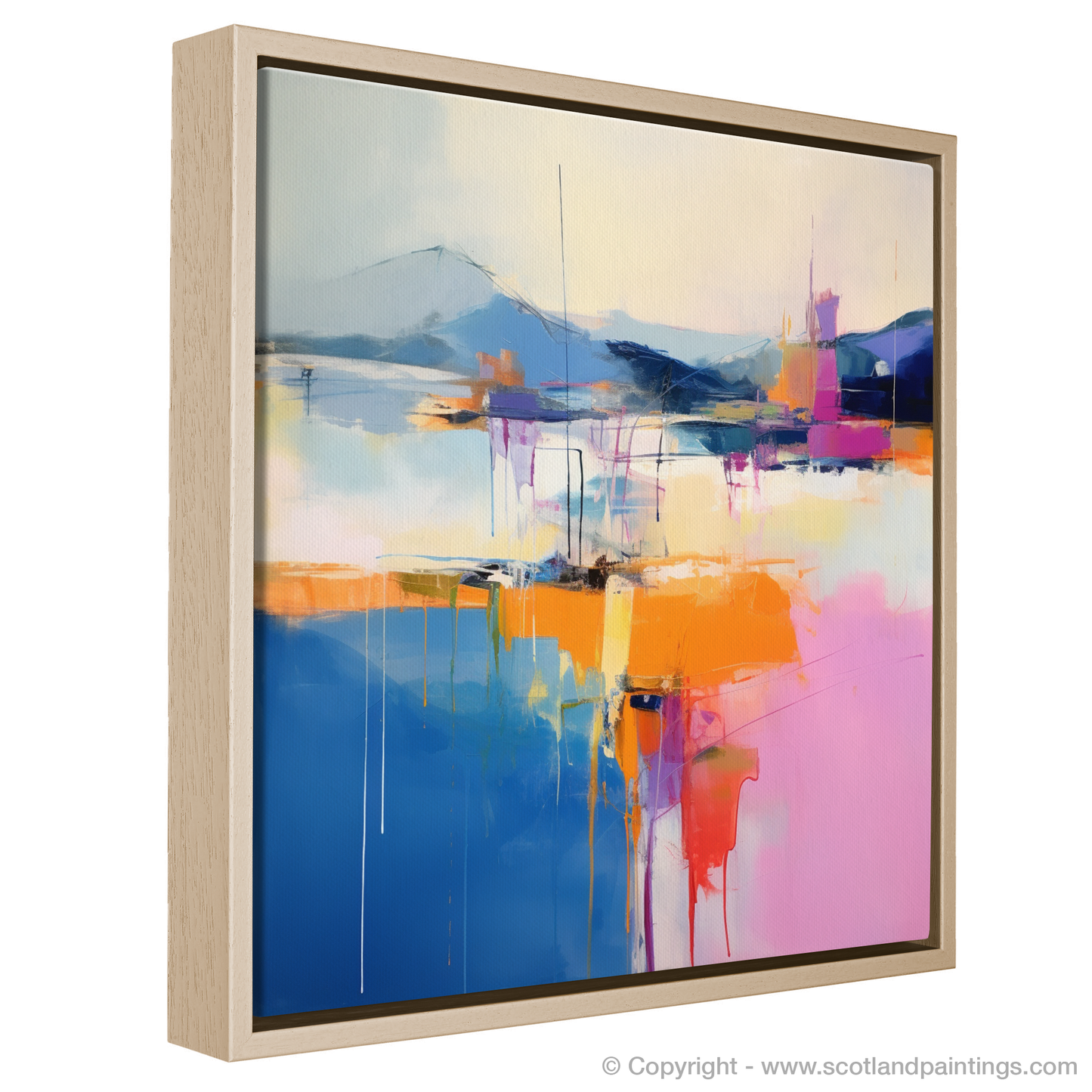 Abstract Rhapsody of St Abba's Harbour