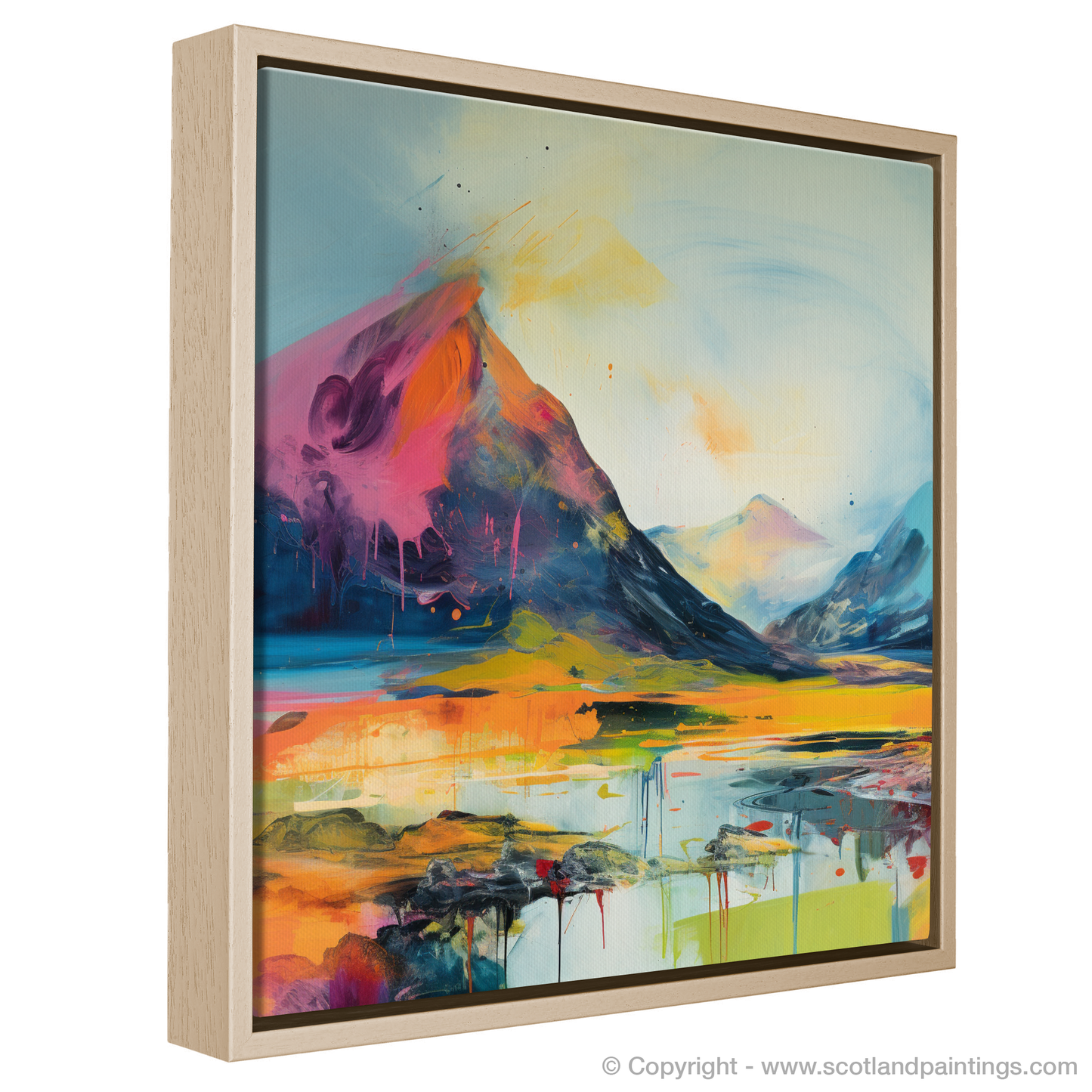 Abstract Essence of Buachaille Etive Mòr