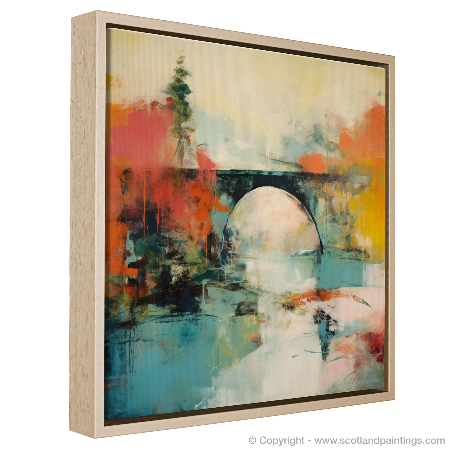 Abstract Dance of Victoria Bridge Ballater