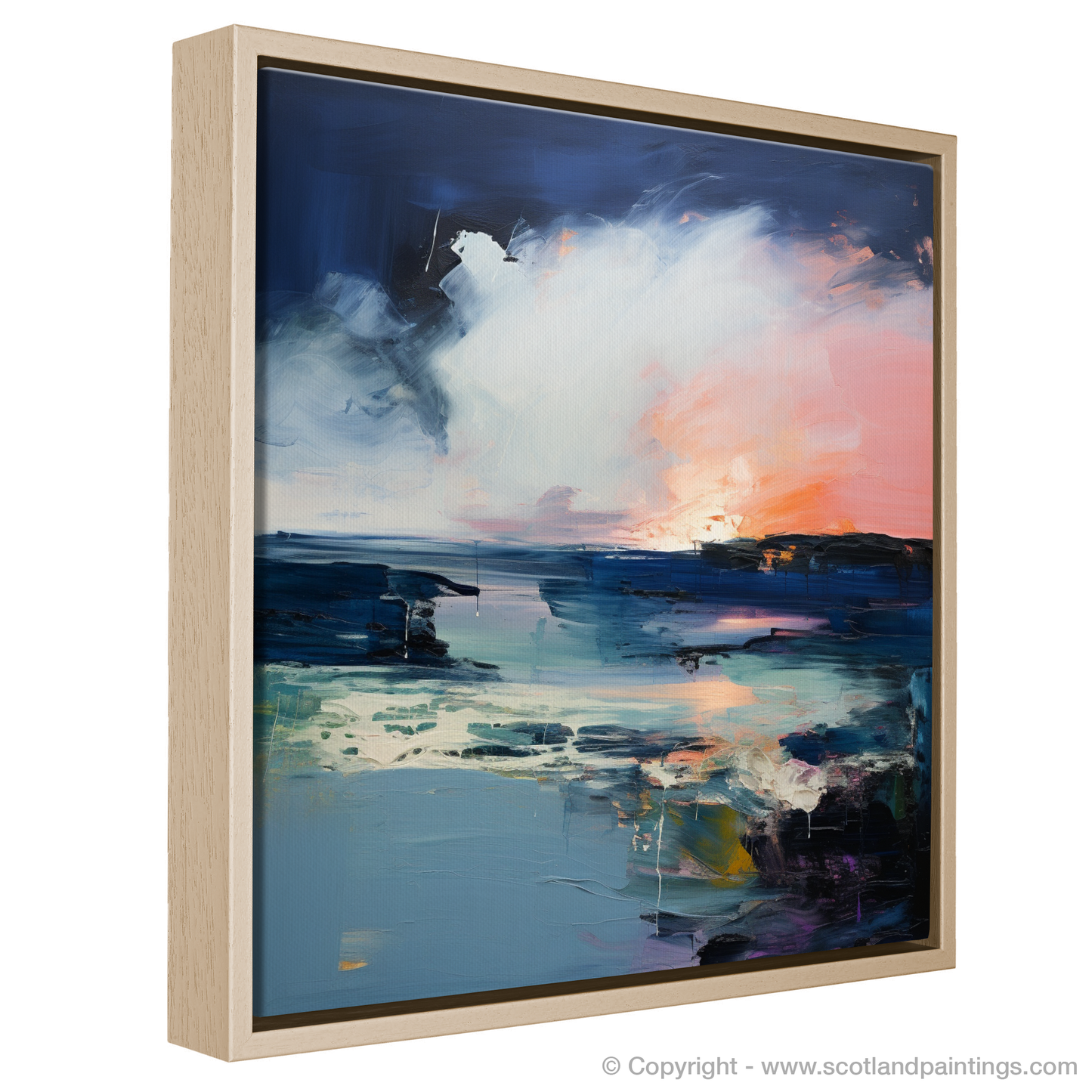 Storm's Embrace: The Essence of Catterline Bay