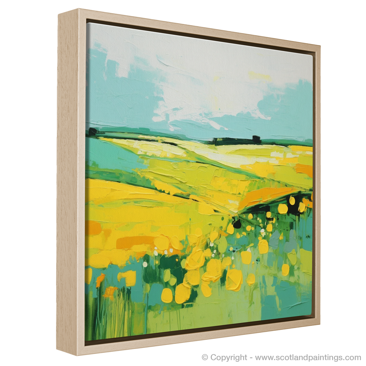 Speyside Dreams: An Abstract Ode to Cowslip in the Grasslands