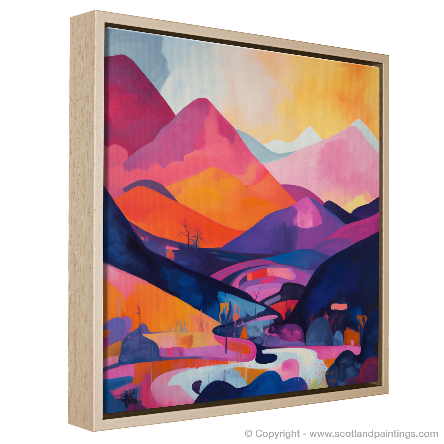 Twilight Reverie on Glencoe Slopes