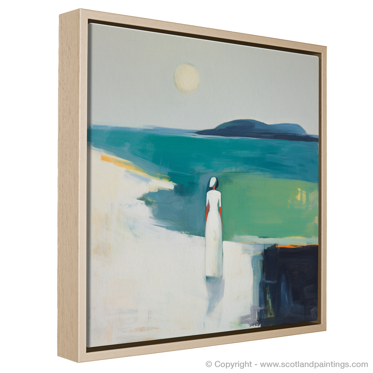 Mull Coastal Reverie in White