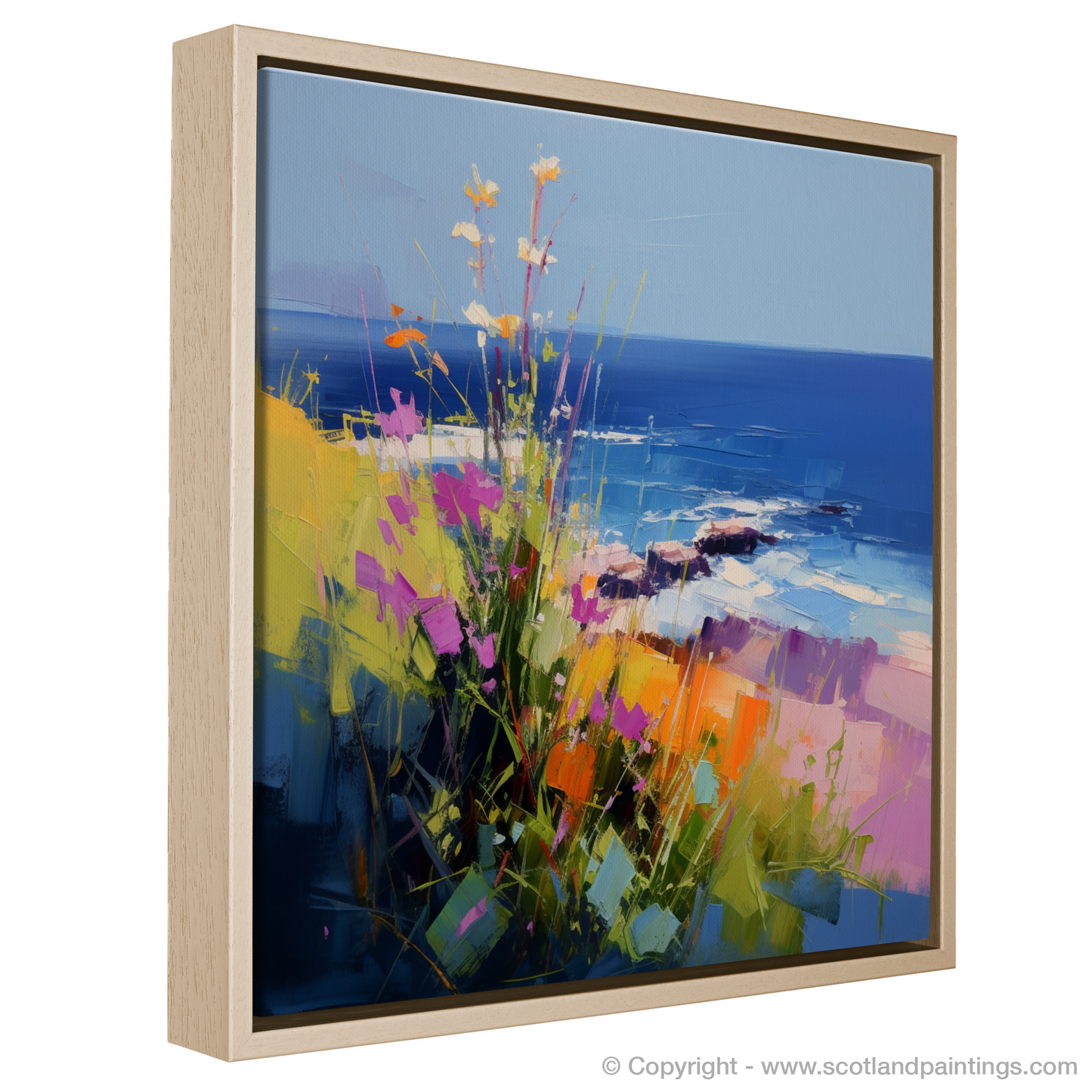 Dunbar Coastal Dance: An Expressionist Ode to Sea Beet