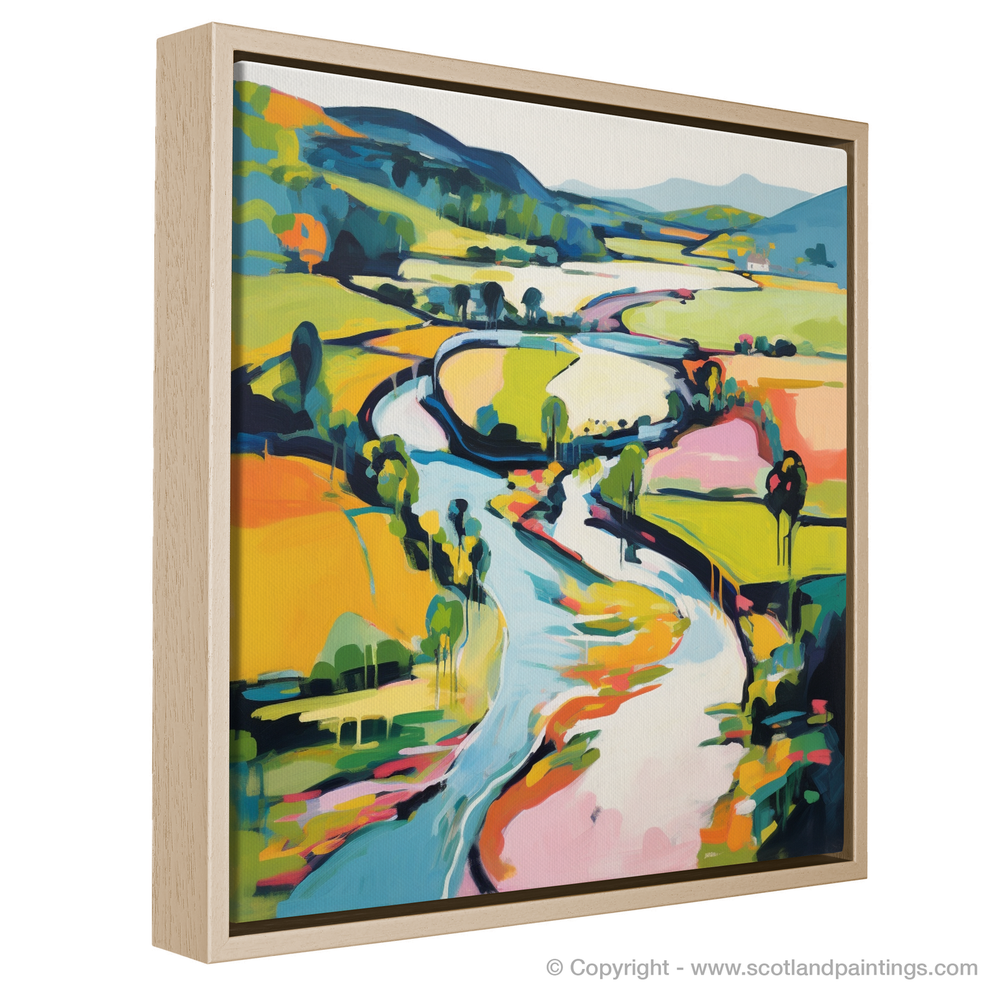 Rhythmic Ripples of River Lyon