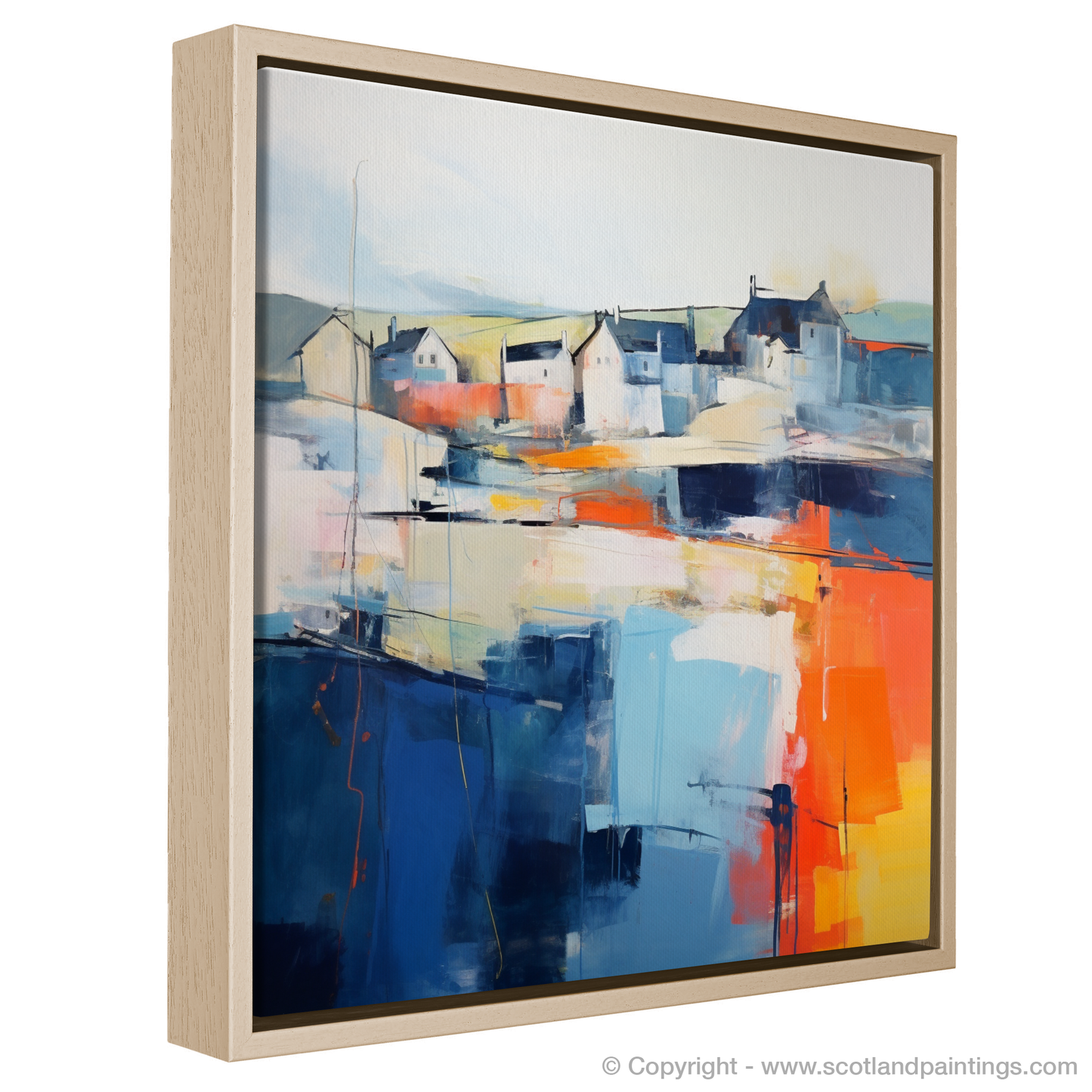 Harbour Hues: An Abstract Ode to Cullen Moray