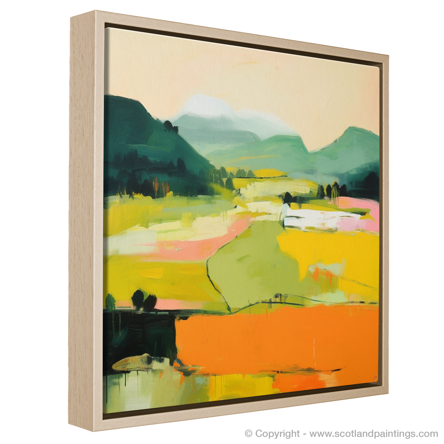 Dunkeld Dreamscape: An Abstract Ode to Perthshire's Vibrancy