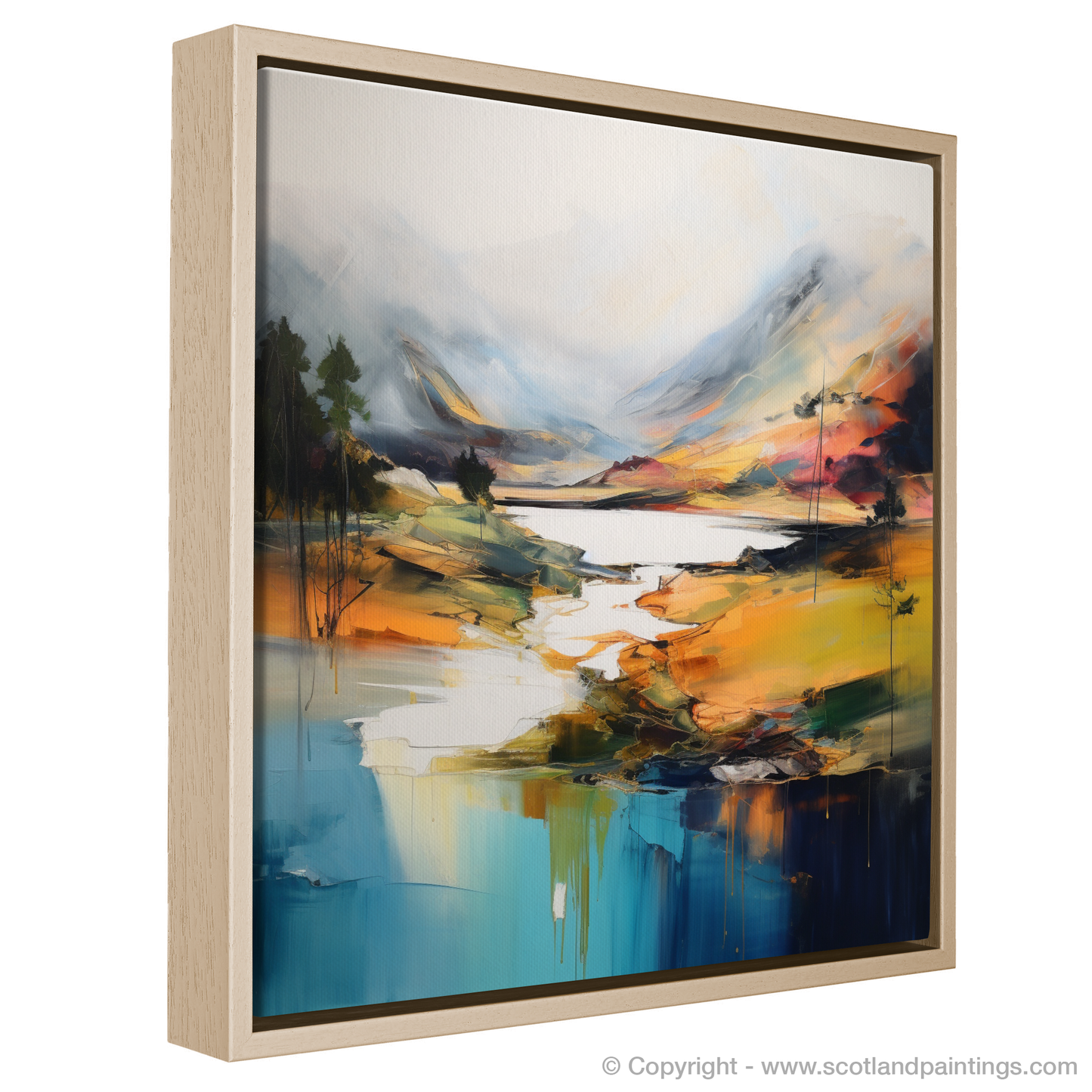 Highland Essence: An Abstract Ode to Glen Affric