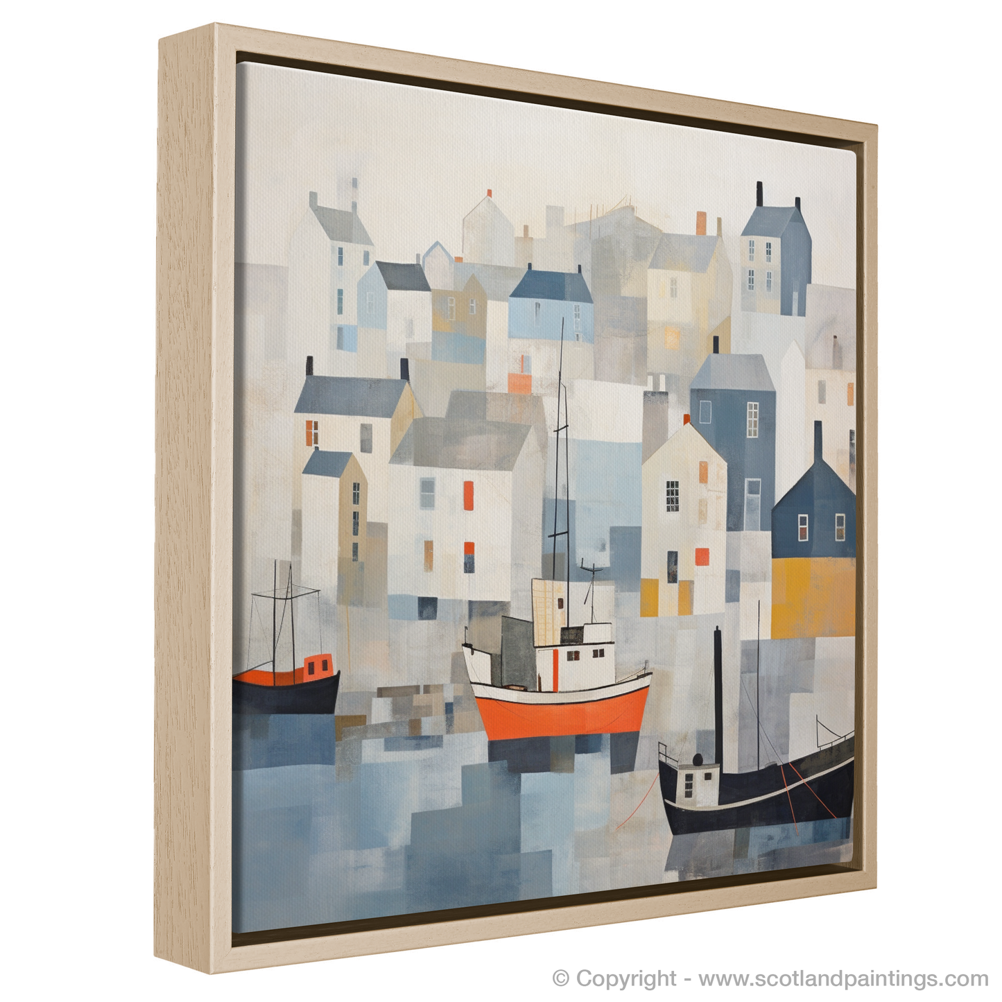 Abstract Dawn at Gardenstown Harbour