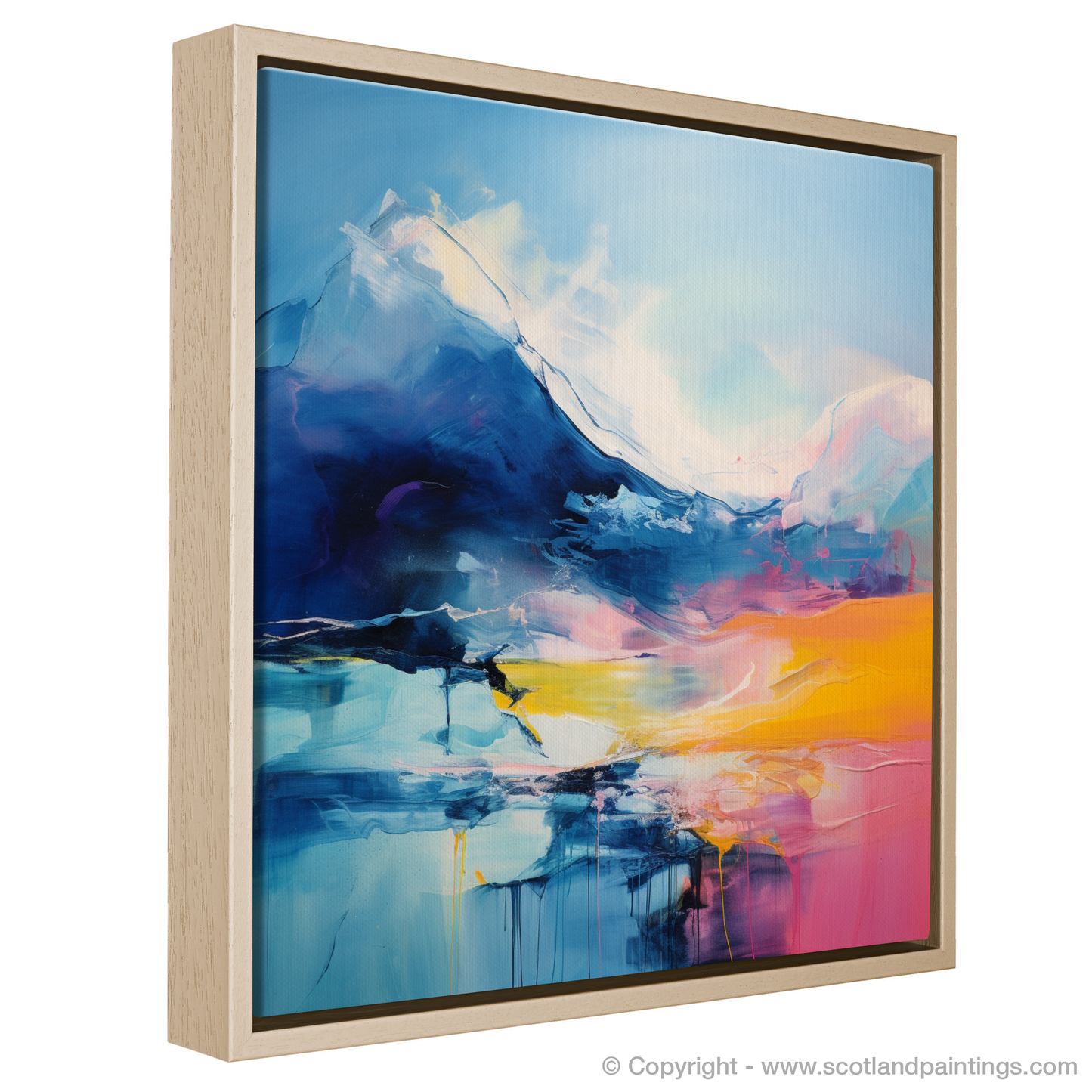 Highland Fervour: An Abstract Inspiration from Meall nan Tarmachan