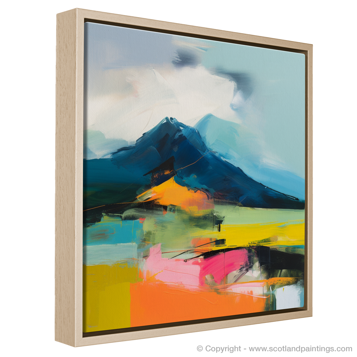 Abstract Highland Majesty: The Essence of Meall Garbh