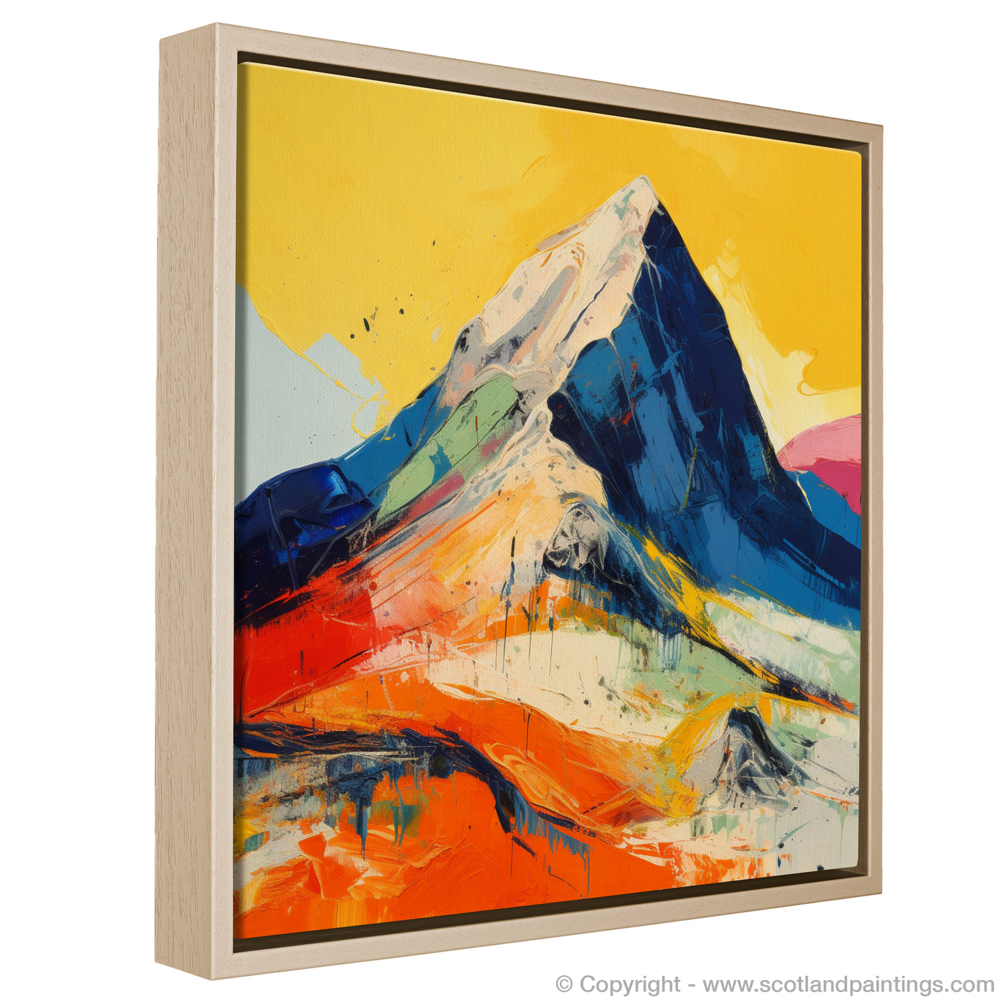 Highland Hues: An Abstract Interpretation of Stob Coire Raineach