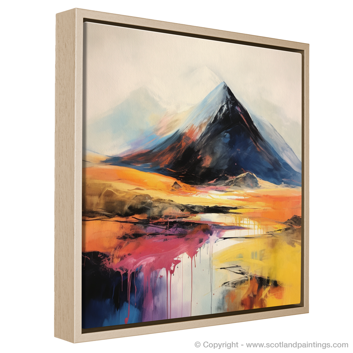 Scottish Highlands Abstract: The Enigma of Stob Dearg