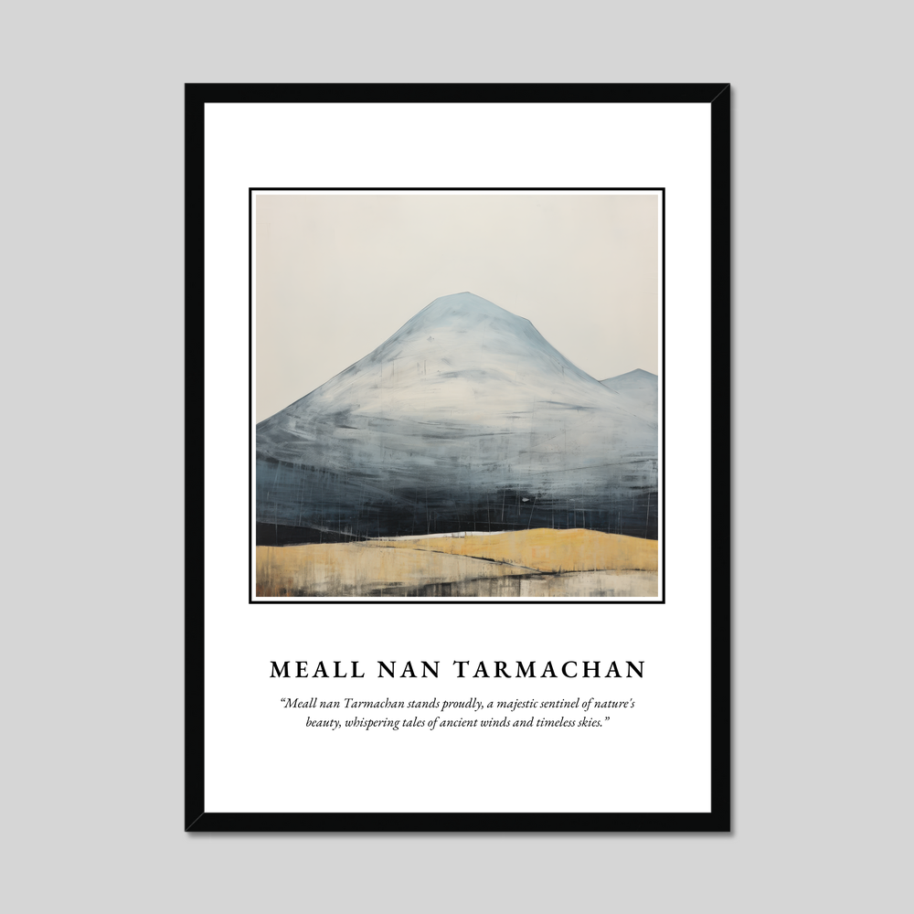 Poster in a black frame