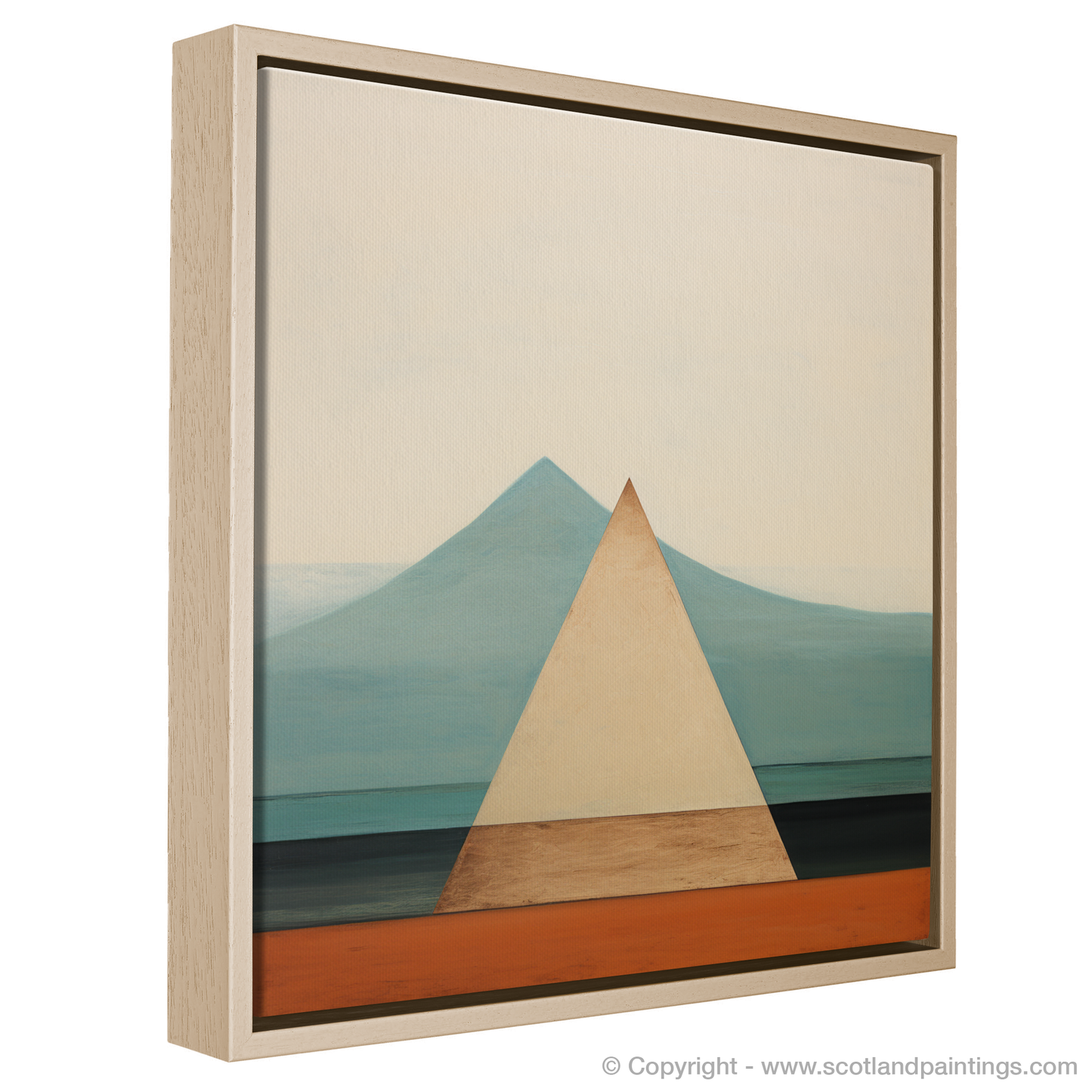 Painting and Art Print of Càrn an Tuirc entitled "Abstract Highland Essence: A Tribute to Càrn an Tuirc".