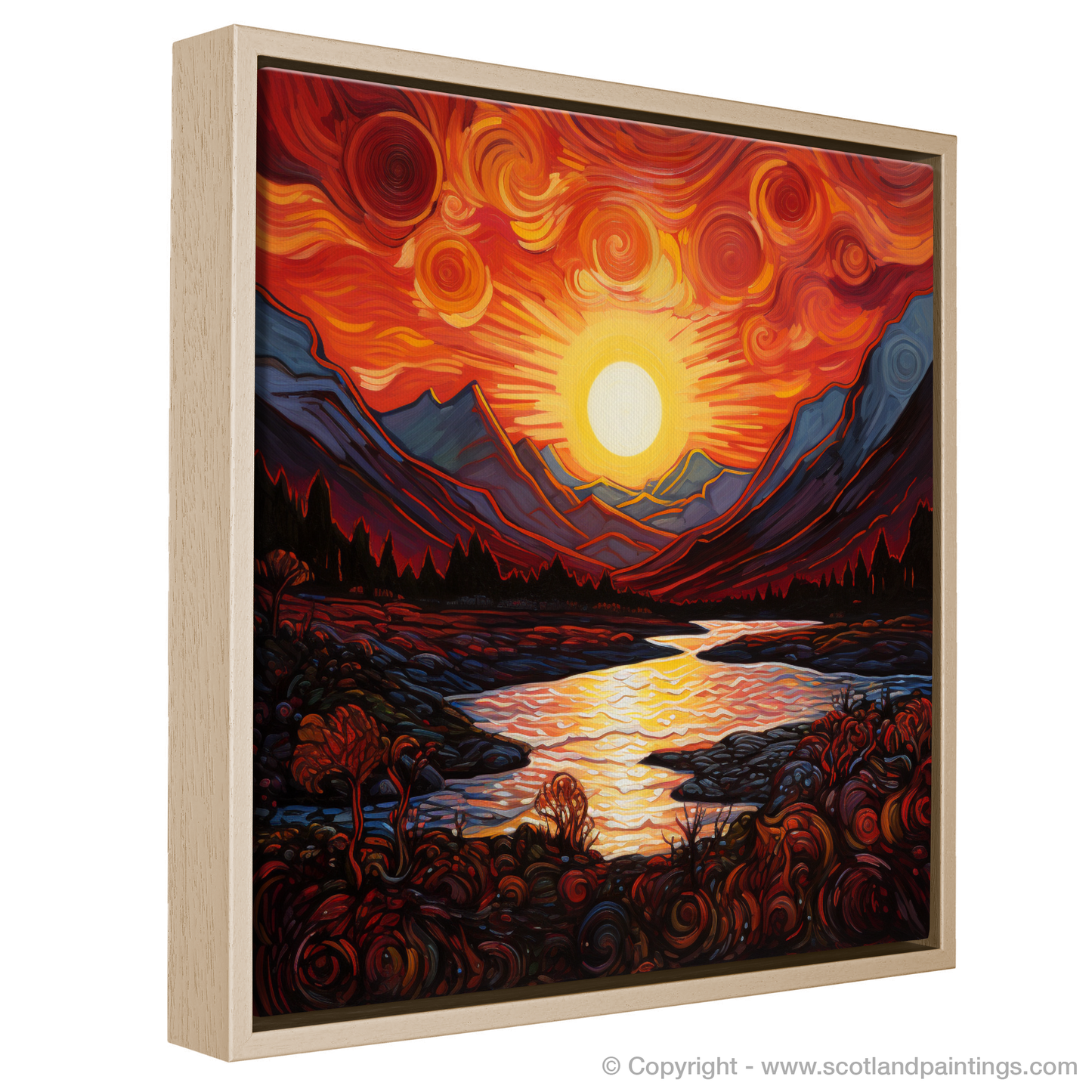 Sunset Serenade in the Scottish Highlands