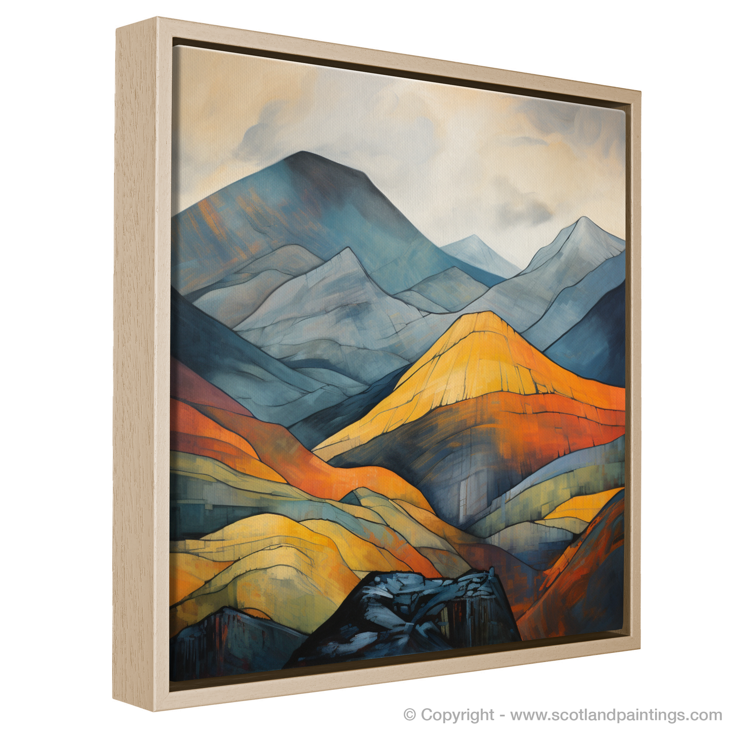 Cubist Echoes of Meall Garbh