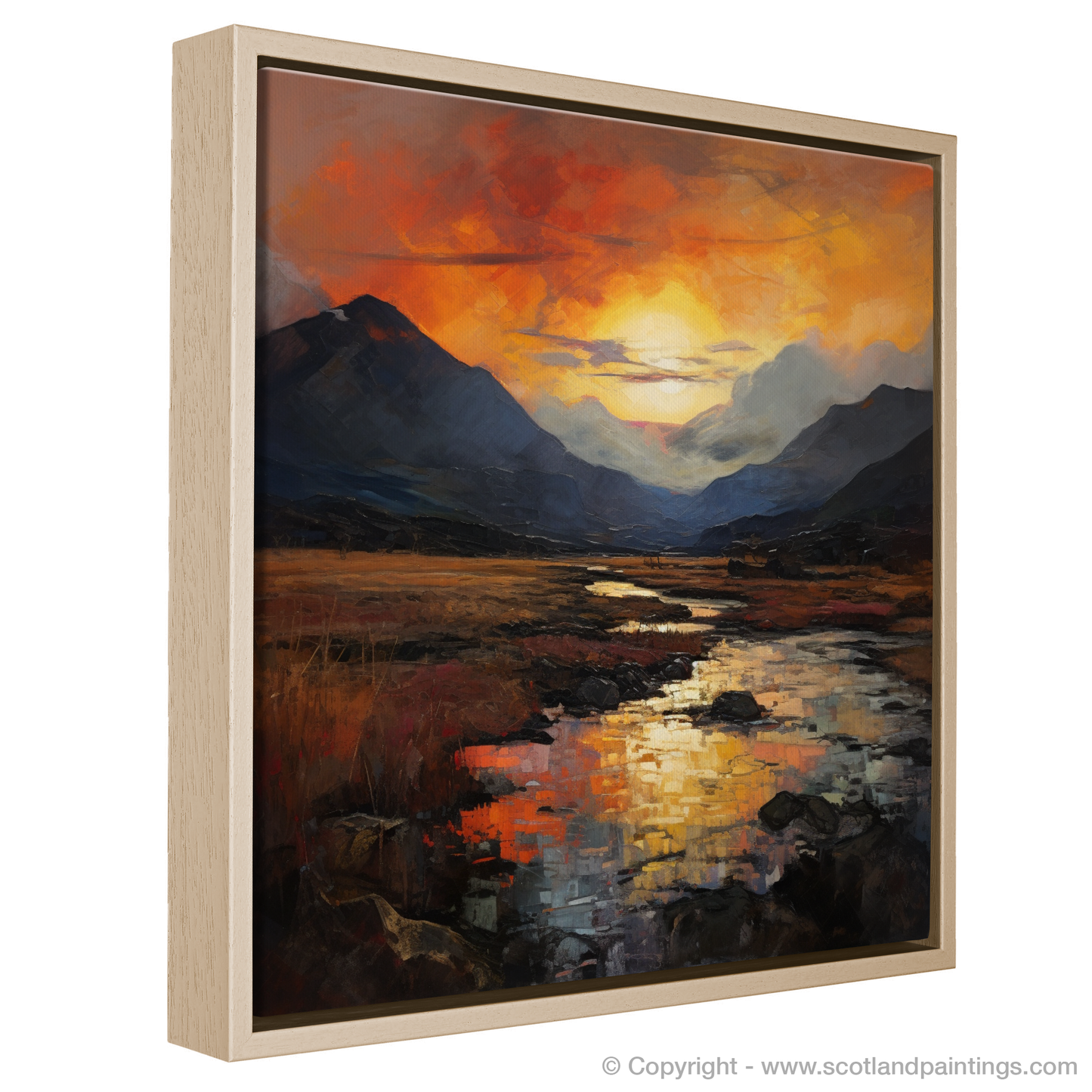 Twilight Majesty in the Glencoe Valley