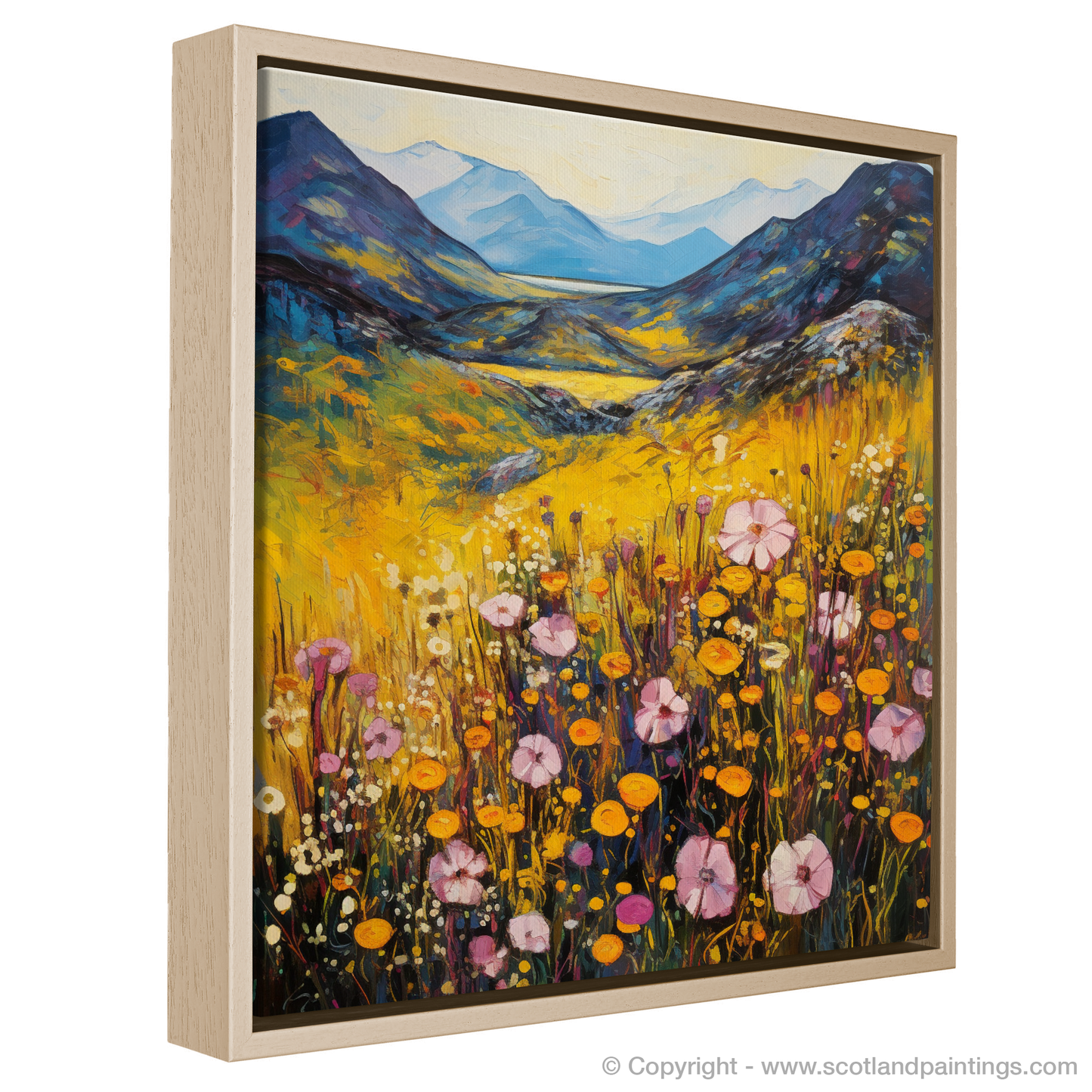 Wild Splendour of Glencoe: An Art Nouveau Tribute