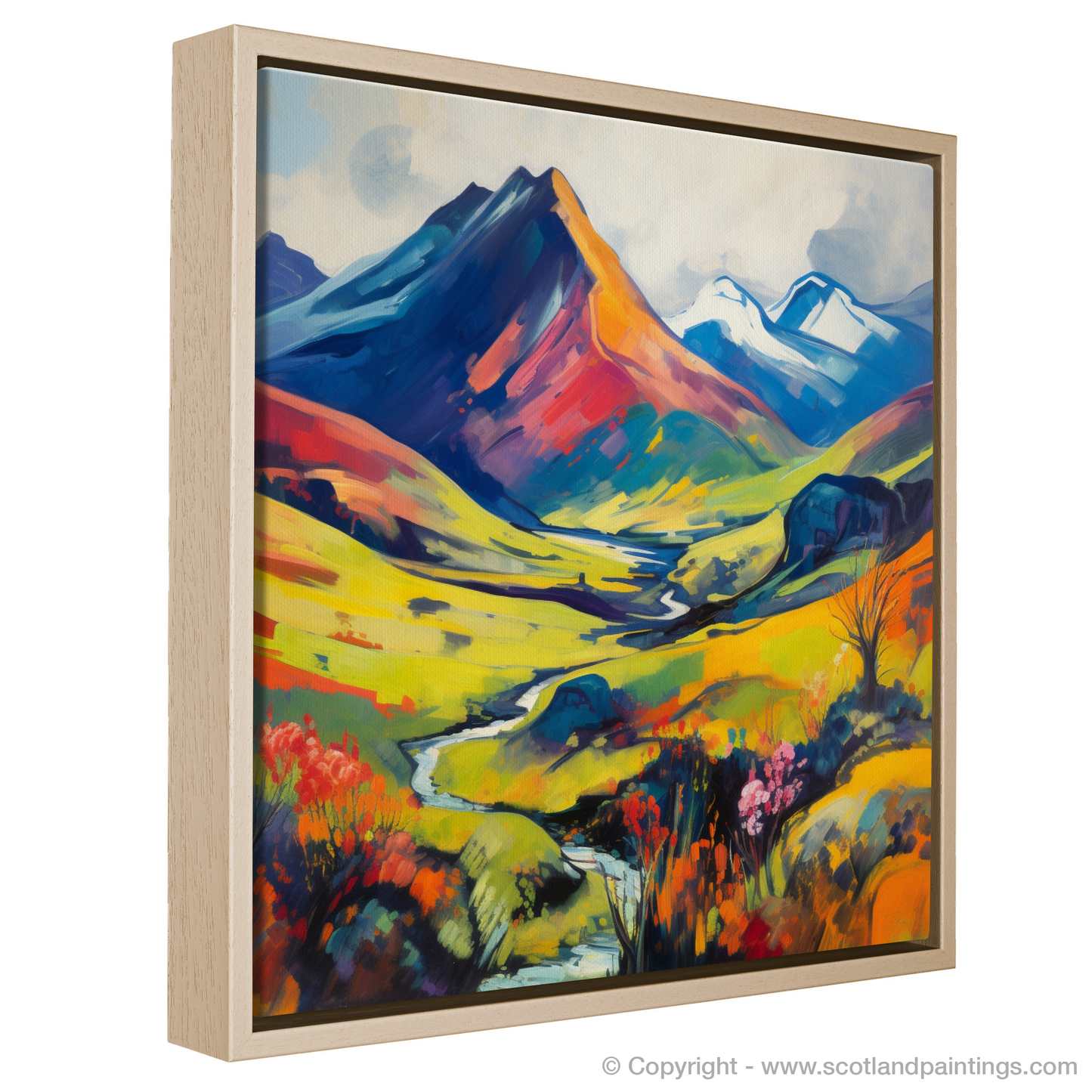 Fauvist Wilderness of Meall a' Choire Lèith