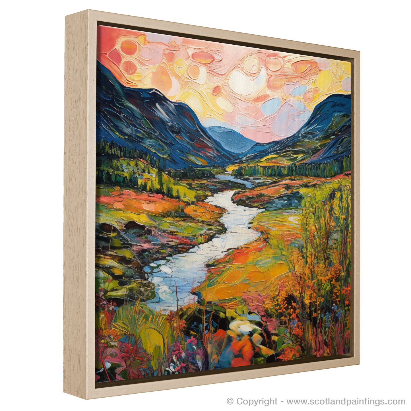 Highland Reverie: A Summer Dreamscape