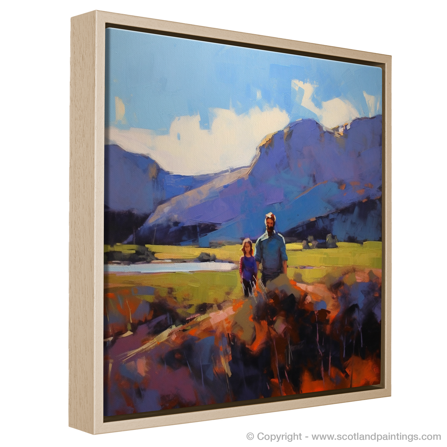 Glencoe in Summertime Embrace