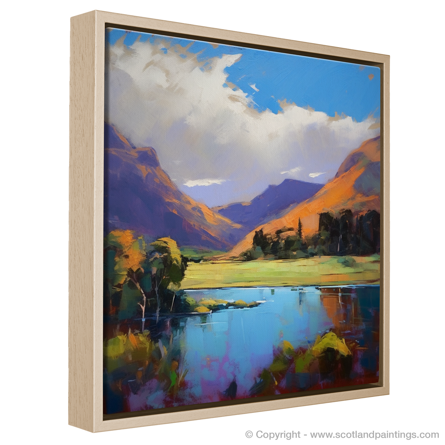 Summer Blaze at Loch Shiel Highlands