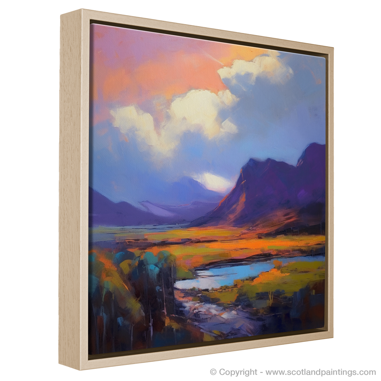 Sunset Serenade over Glencoe Highlands