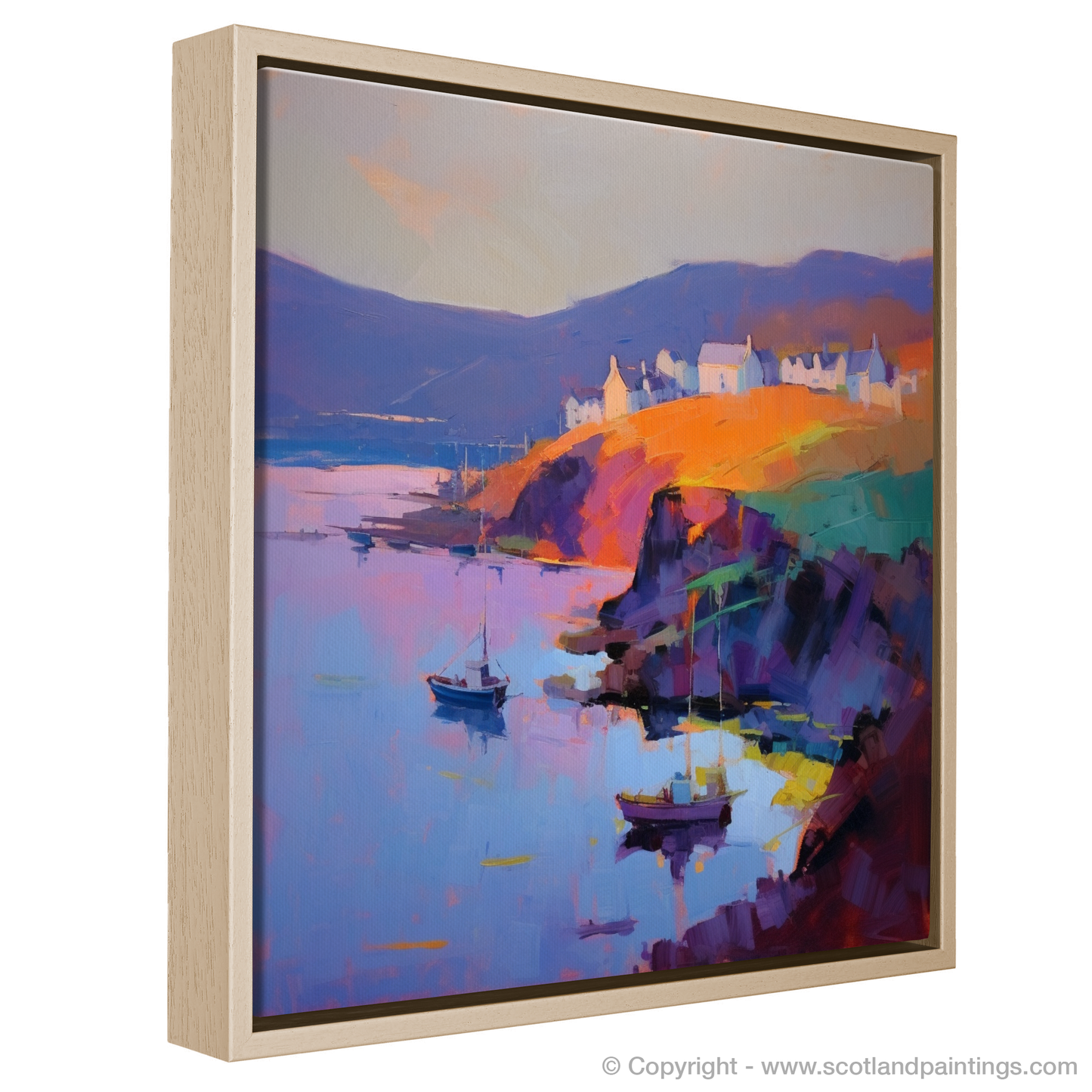 Sunset Embrace at Portpatrick Harbour