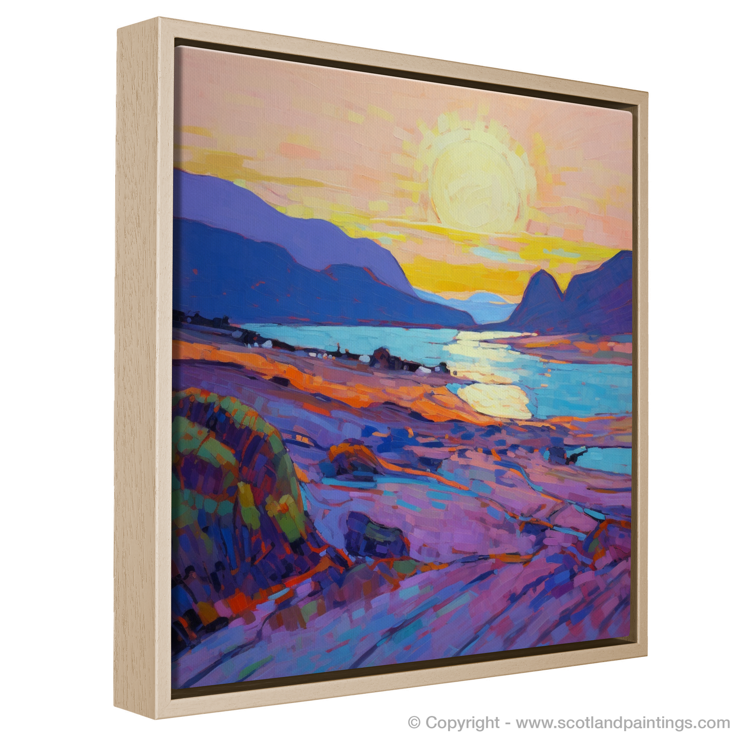 Achmelvich Glow: An Impressionist Sunset