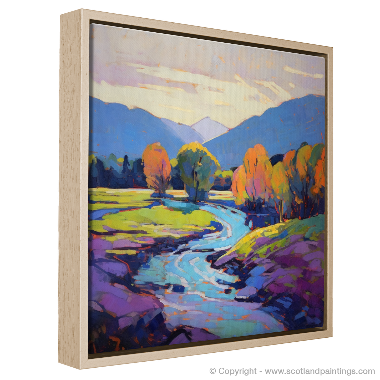 Whispers of the River Nith: An Impressionistic Journey Through Scottish Beauty