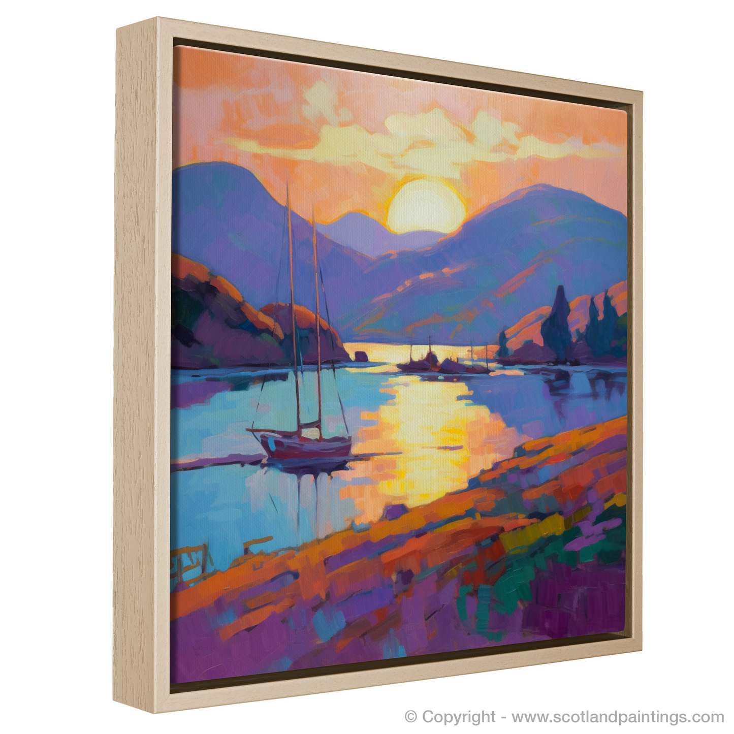 Sunset Serenity at Balmaha Harbour