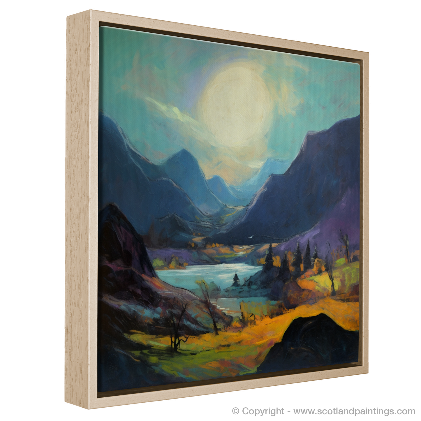 Stormy Surrealism Over Loch Coruisk