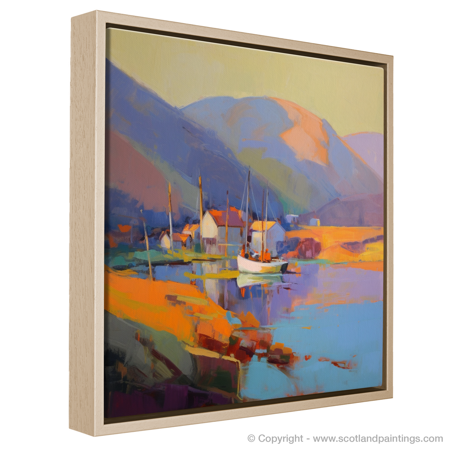 Golden Hour Serenity at Ullapool Harbour