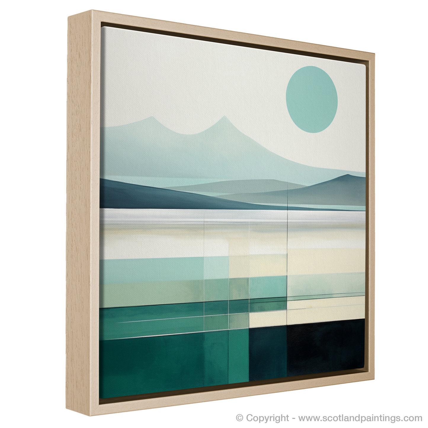 Luskentyre Sands: A Study in Minimalist Serenity