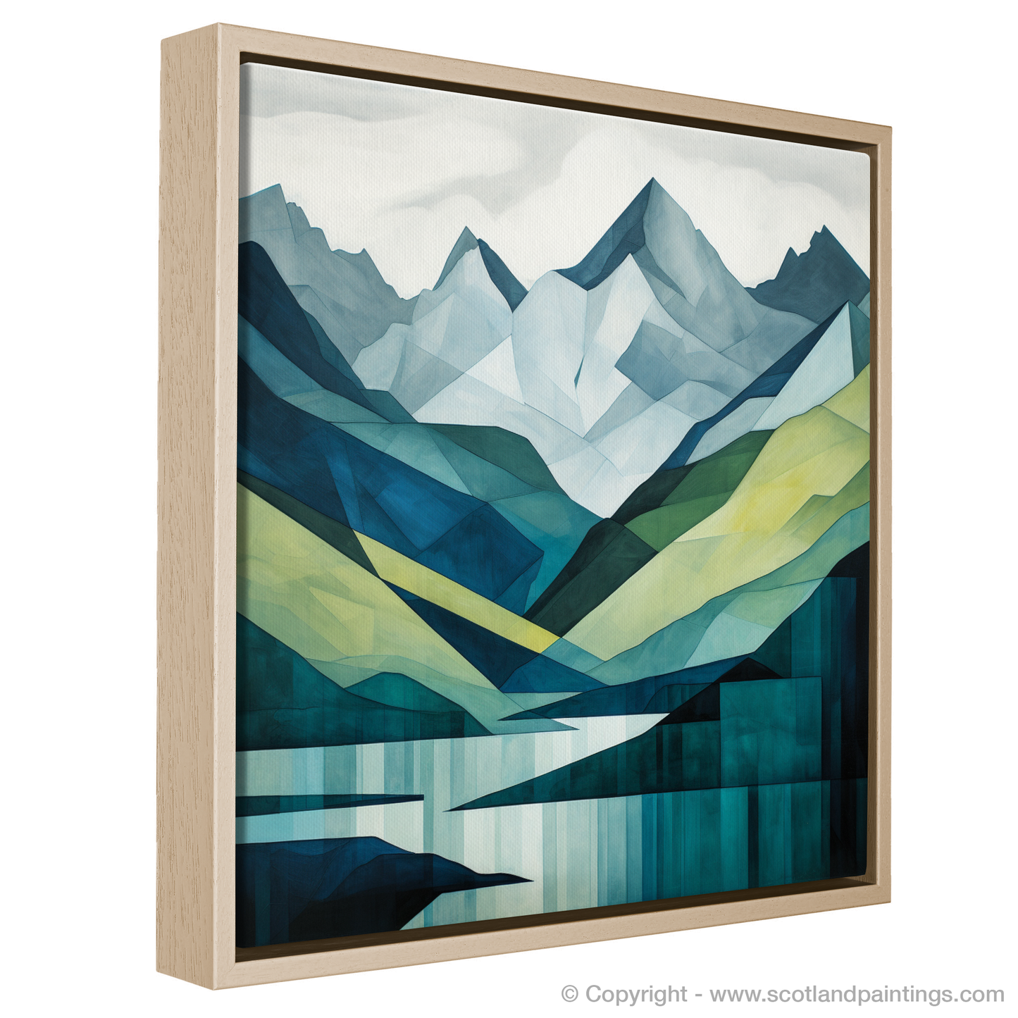Serenity in Shapes: Glen Coe Reimagined