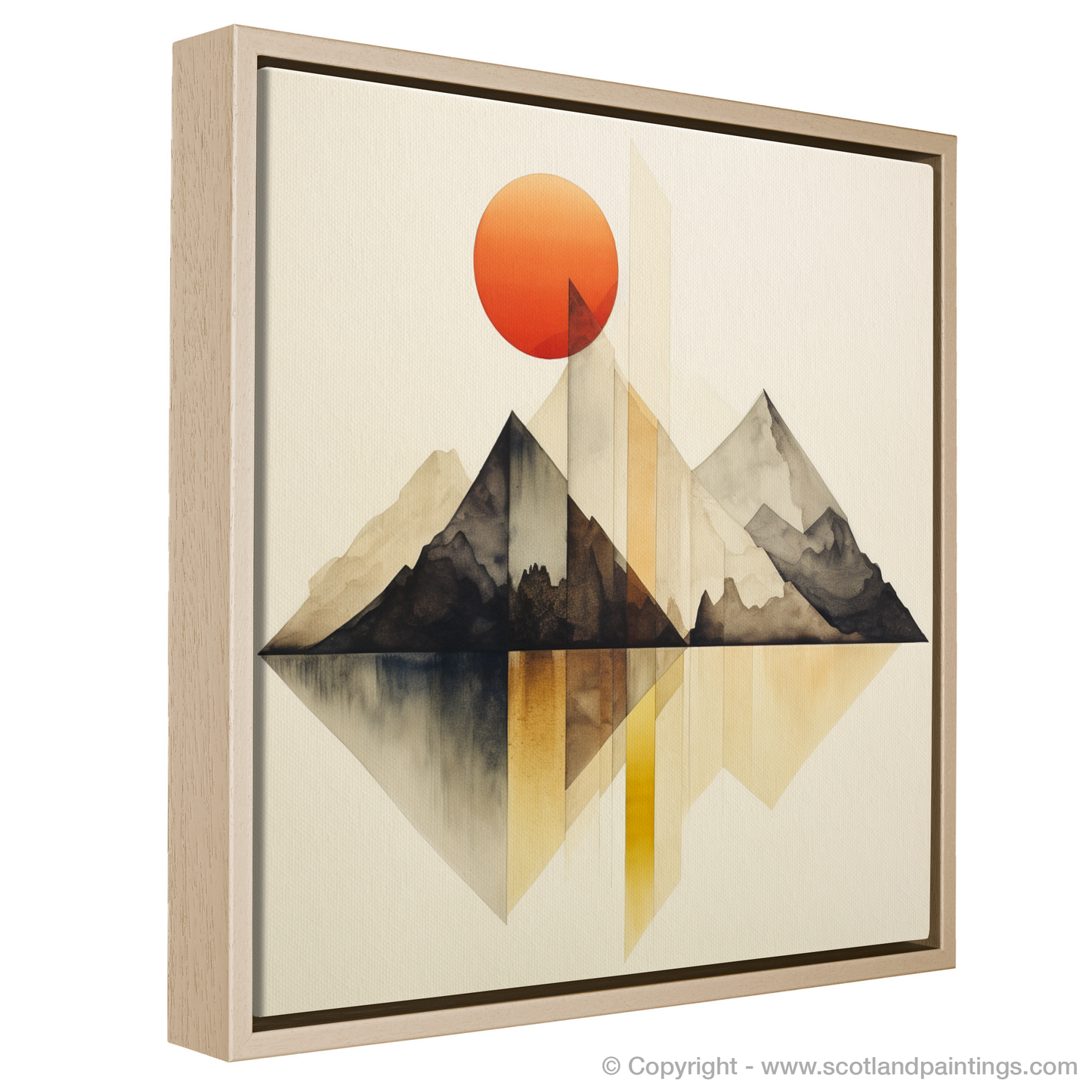 Glen Coe Essence: A Minimalist Ode to Nature's Drama