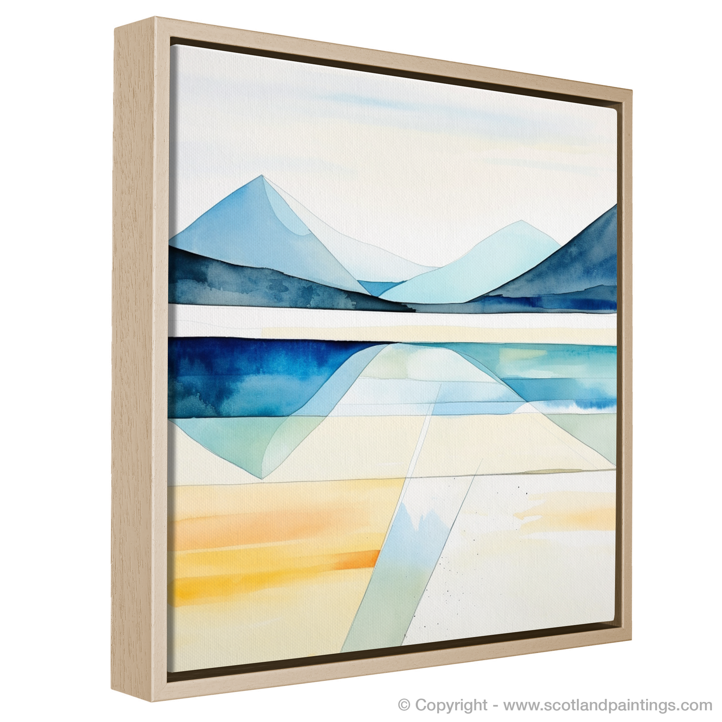 Serenity of Luskentyre Sands: A Minimalist Tribute to Isle of Harris Beauty