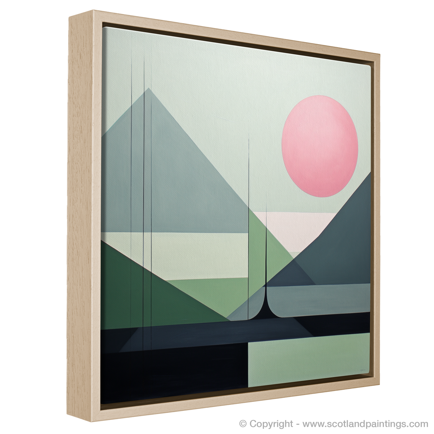 Glen Etive Reimagined: A Minimalist Ode to Nature