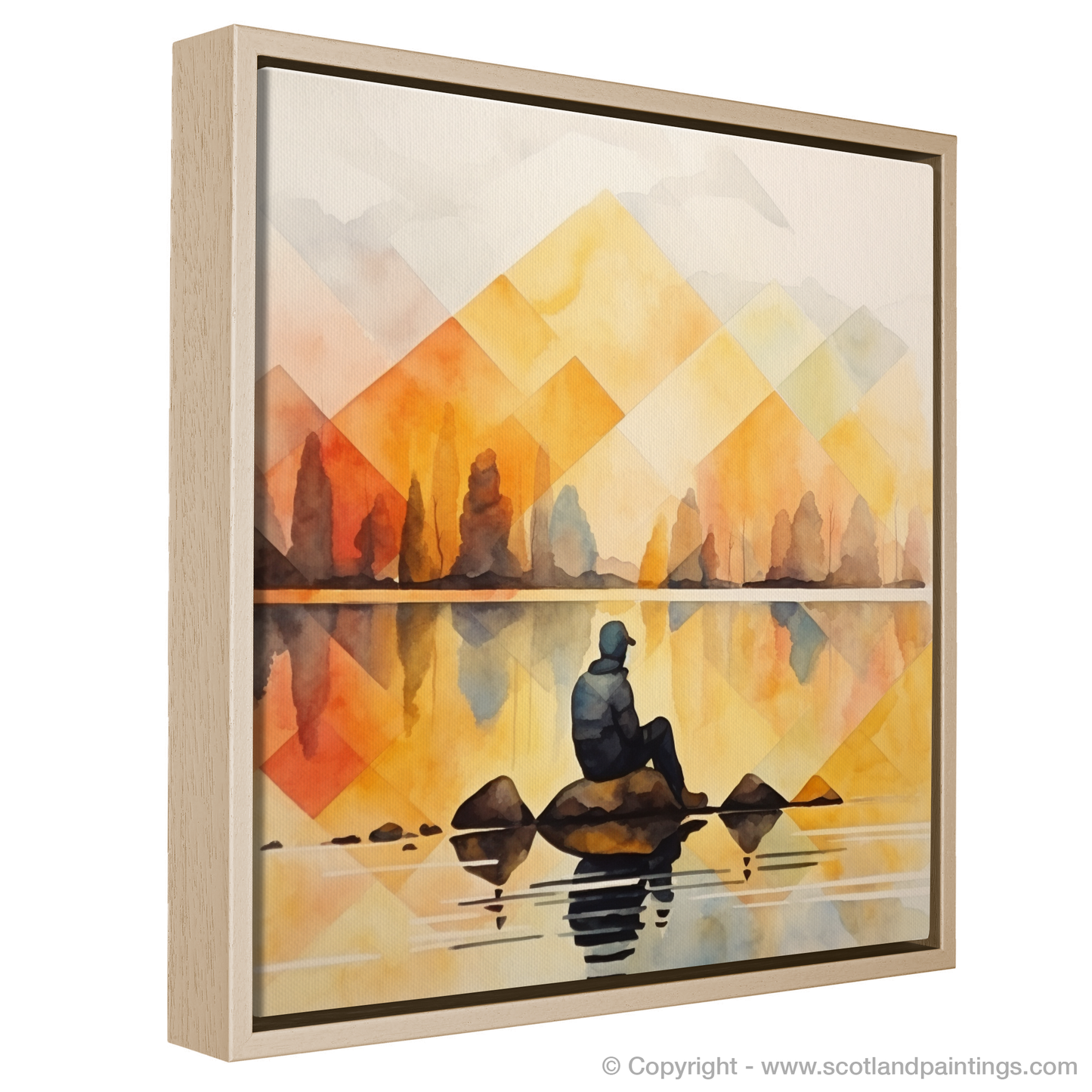 Solitude by Loch Lomond: A Minimalist Ode to Tranquility